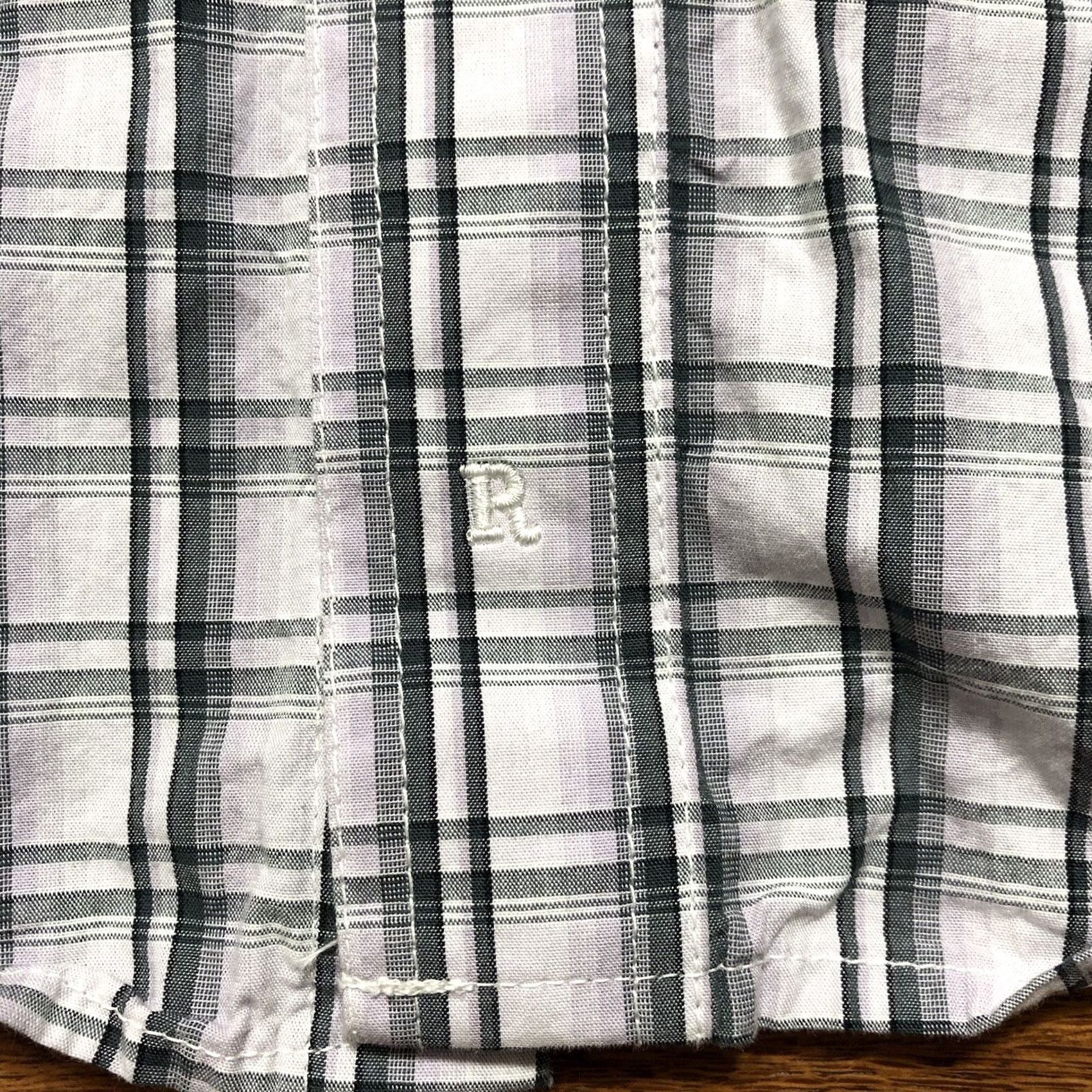 Vintage VINTAGE Resistol Ranch Mens Tag XL Plaid Pearl Snap Pocket Shirt White Western Cowboy Size US XL / EU 56 / 4 - 4 Thumbnail