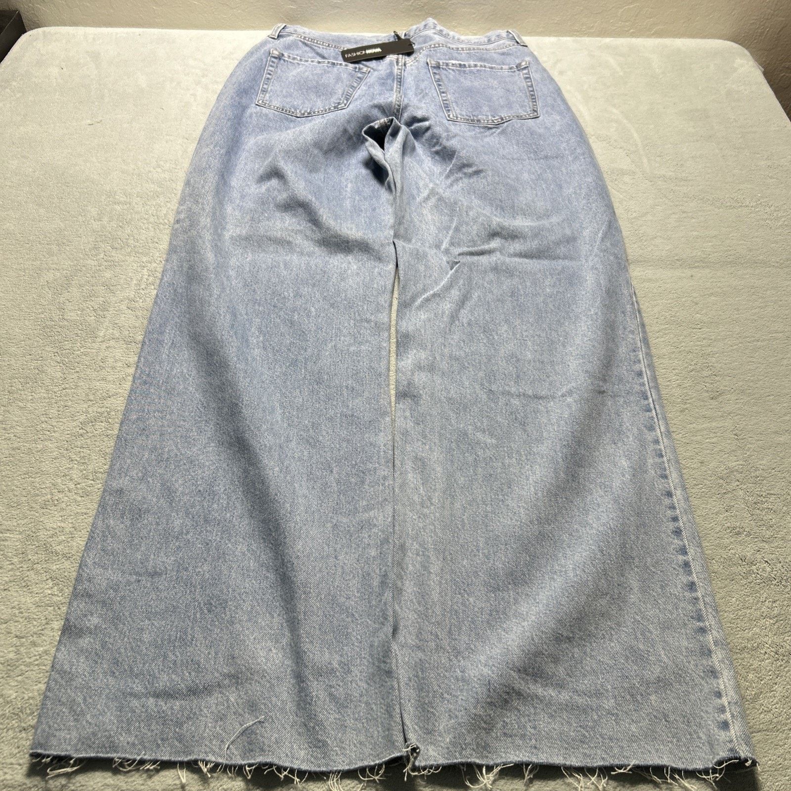 Levi's Beyond Baggy Jeans Womens 13 34x34 Wide Hamilton Raw Loose Size 34" / US 12 / IT 48 - 2 Thumbnail