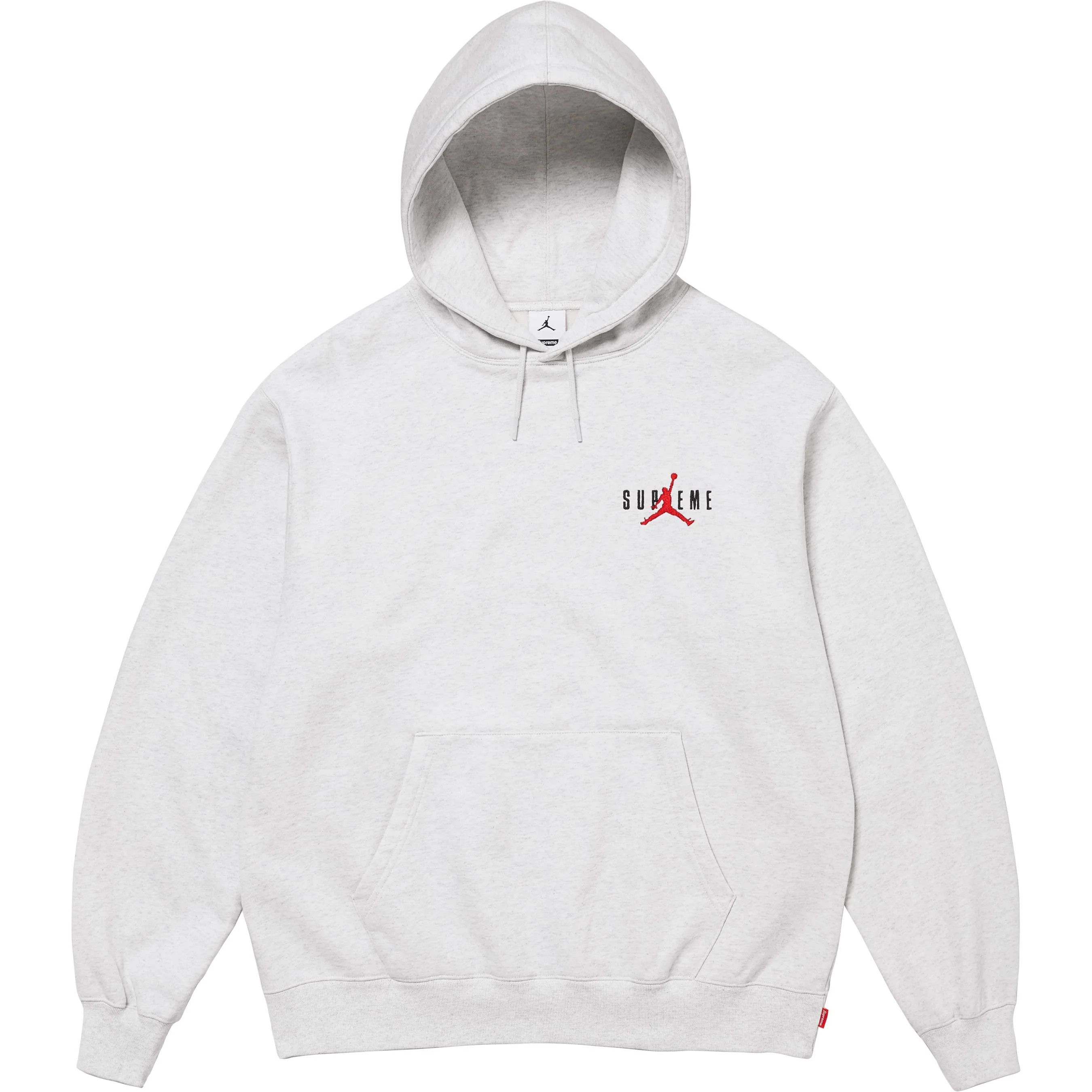 Jordan Brand × Supreme Supreme Jordan Hooded Sweatshirt Size US S / EU 44-46 / 1 - 1 Thumbnail