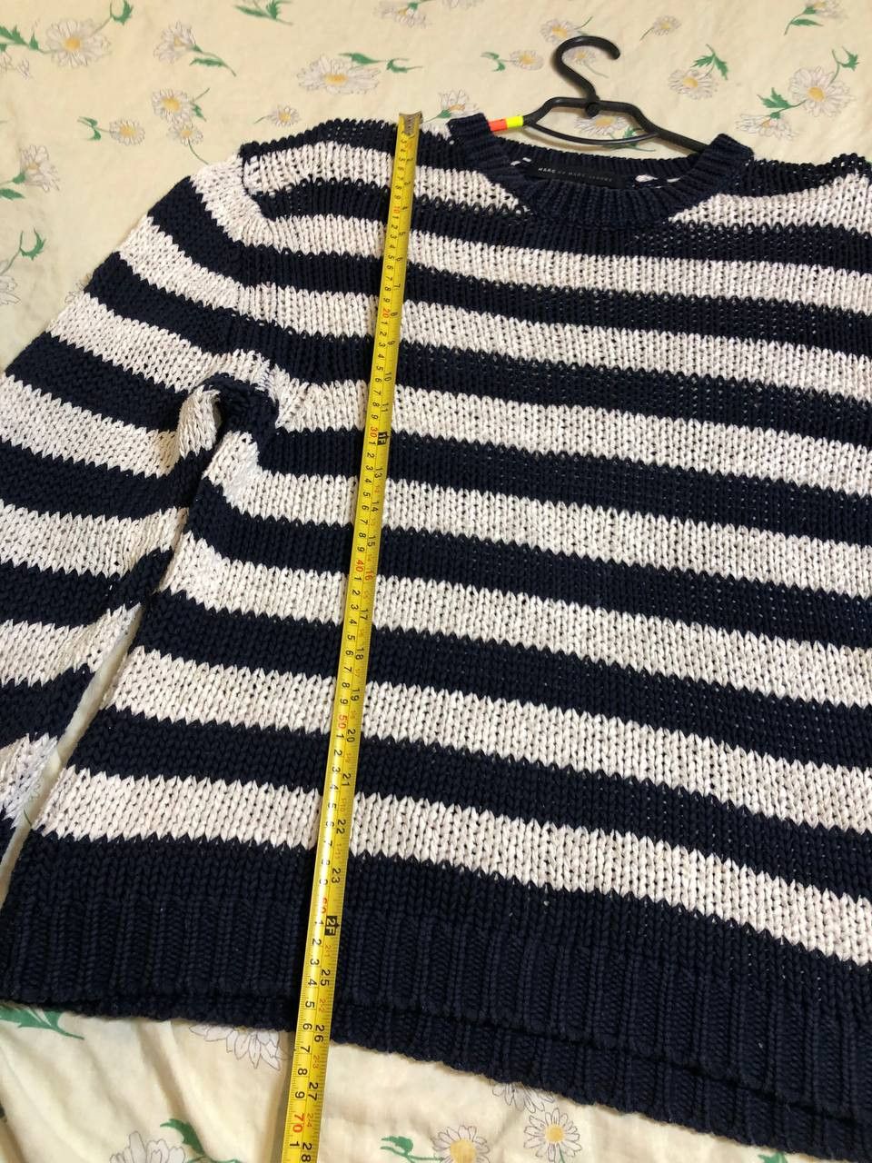 Marc by Marc Jacobs Marc by Marc Jacobs Collection Striped Knitted Jumper Size XL / US 12-14 / IT 48-50 - 7 Thumbnail