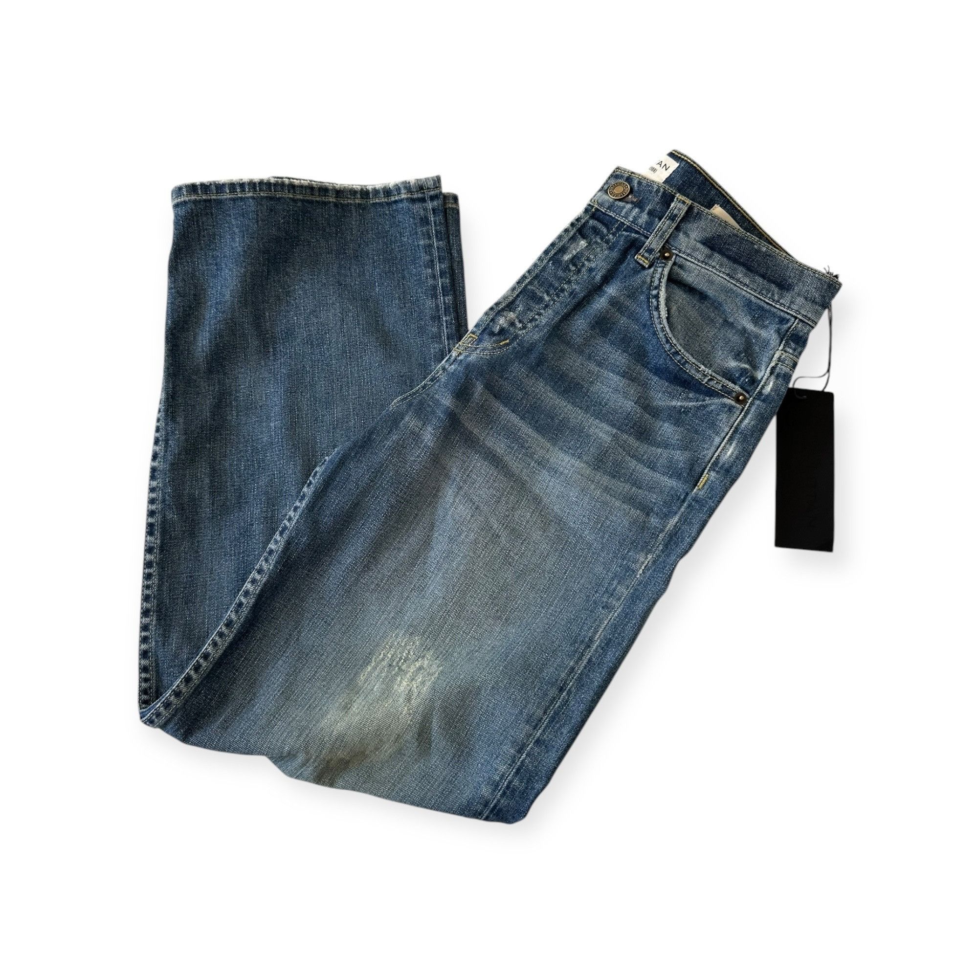 Nili Lotan Nili Lotan Violette Jeans, Size 27, Classic Wash, New with Size 27" / US 4 / IT 40 - 3 Thumbnail