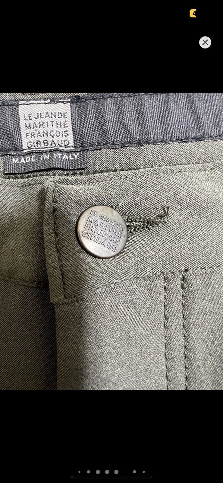 Marithe + Francois Girbaud ***FINAL DROP***RARE 00s MARITHEFRANCOIS GIRBAUD TECHPANT 36 Size US 36 / EU 52 - 12 Thumbnail