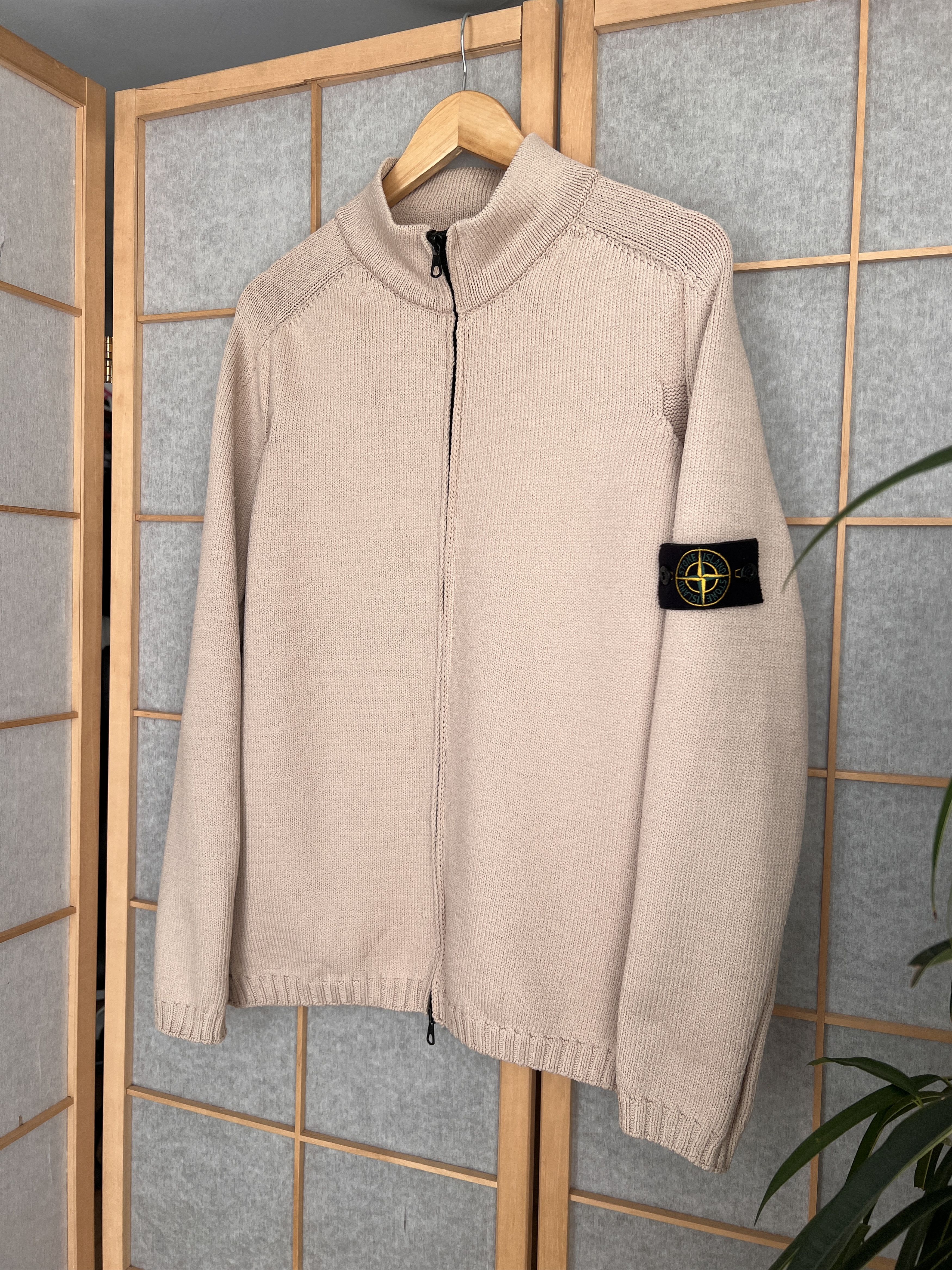 Massimo Osti 2000s VINTAGE STONE ISLAND KNIT SWEATER RARE Size US L / EU 52-54 / 3 - 7 Thumbnail