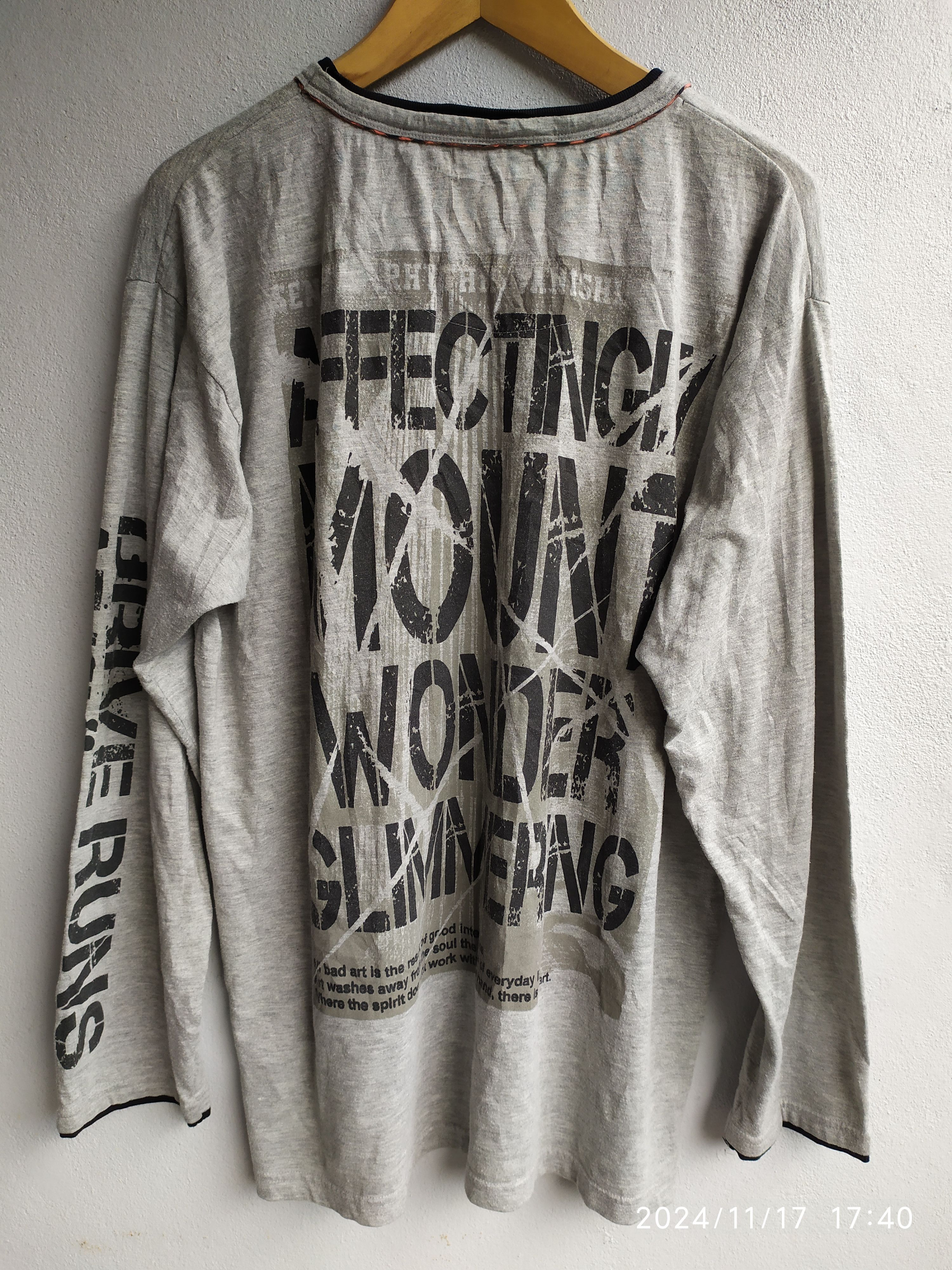 Beauty Beast × If Six Was Nine × Japanese Brand TIME STEP DOUBLE LAYER POEM LONG SLEEVE Size US XXL / EU 58 / 5 - 2 Thumbnail