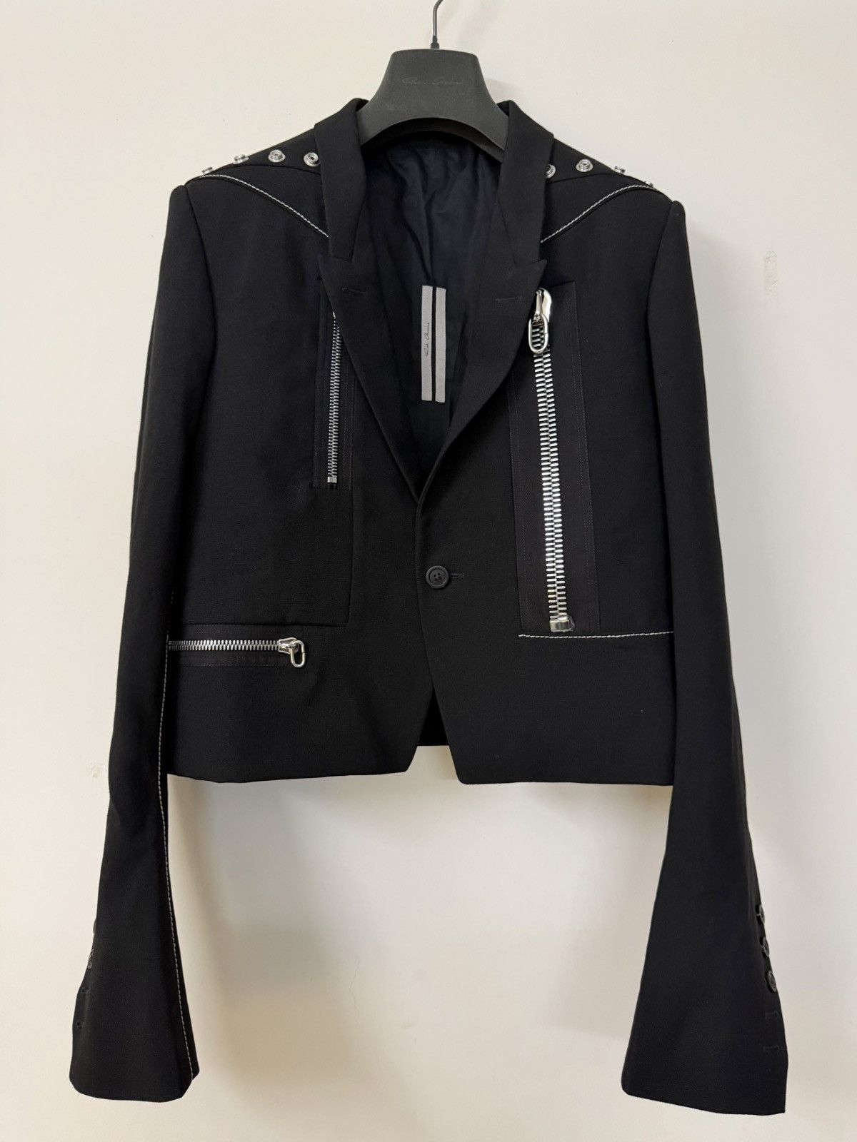Rick Owens RICK OWENS FW25 CONCORDIANS ALICE JKT Size US M / EU 48-50 / 2 - 1 Thumbnail