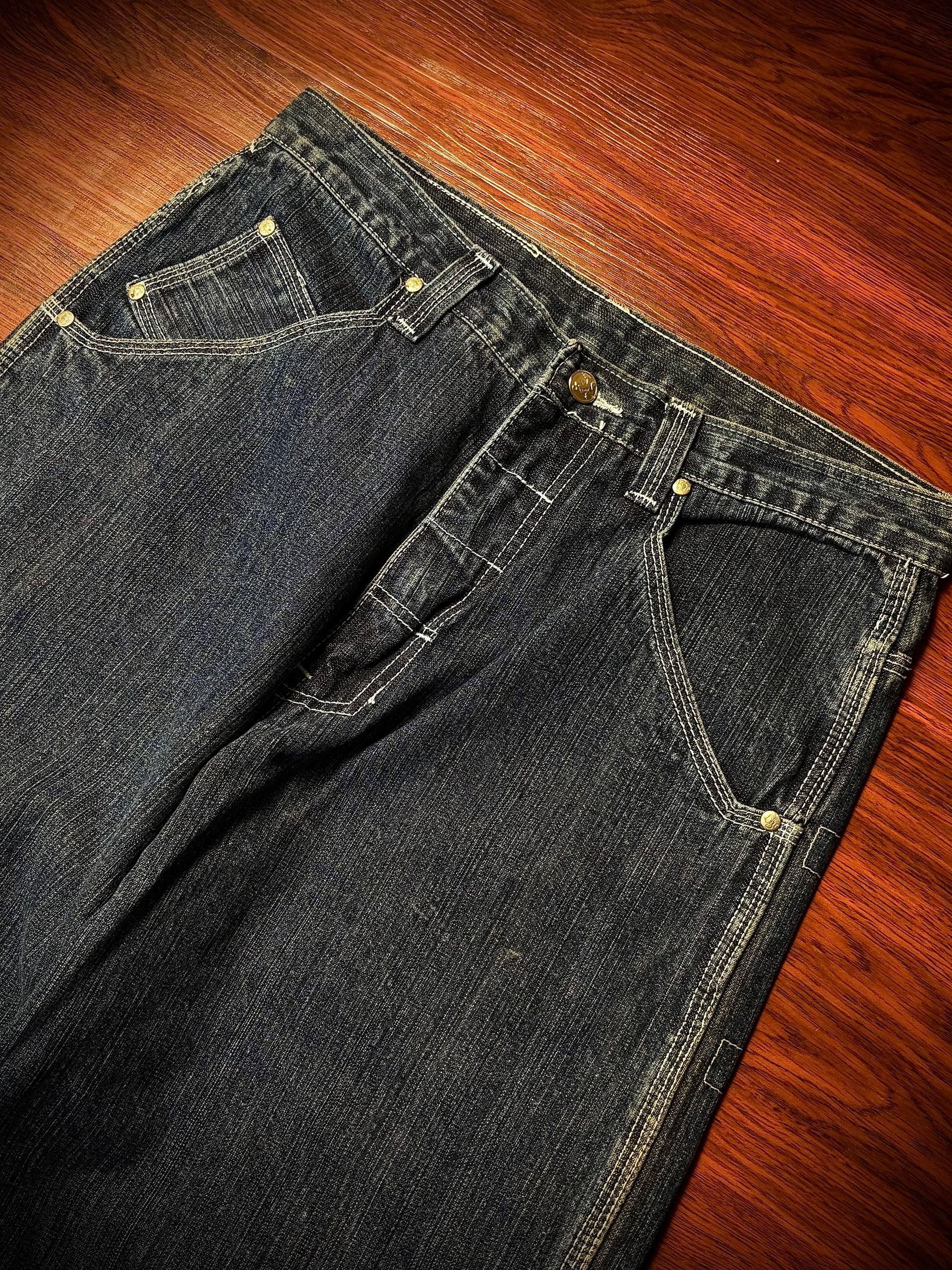 JNCO Vintage J&P Carpenter Like Jnco Style Denim Pants Size US 32 / EU 48 - 2 Thumbnail