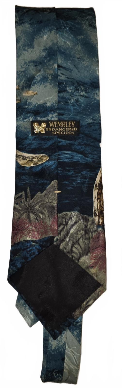 Other Wembley Vintage Sea Turtle Patterned Neck Tie Size ONE SIZE - 3 Thumbnail