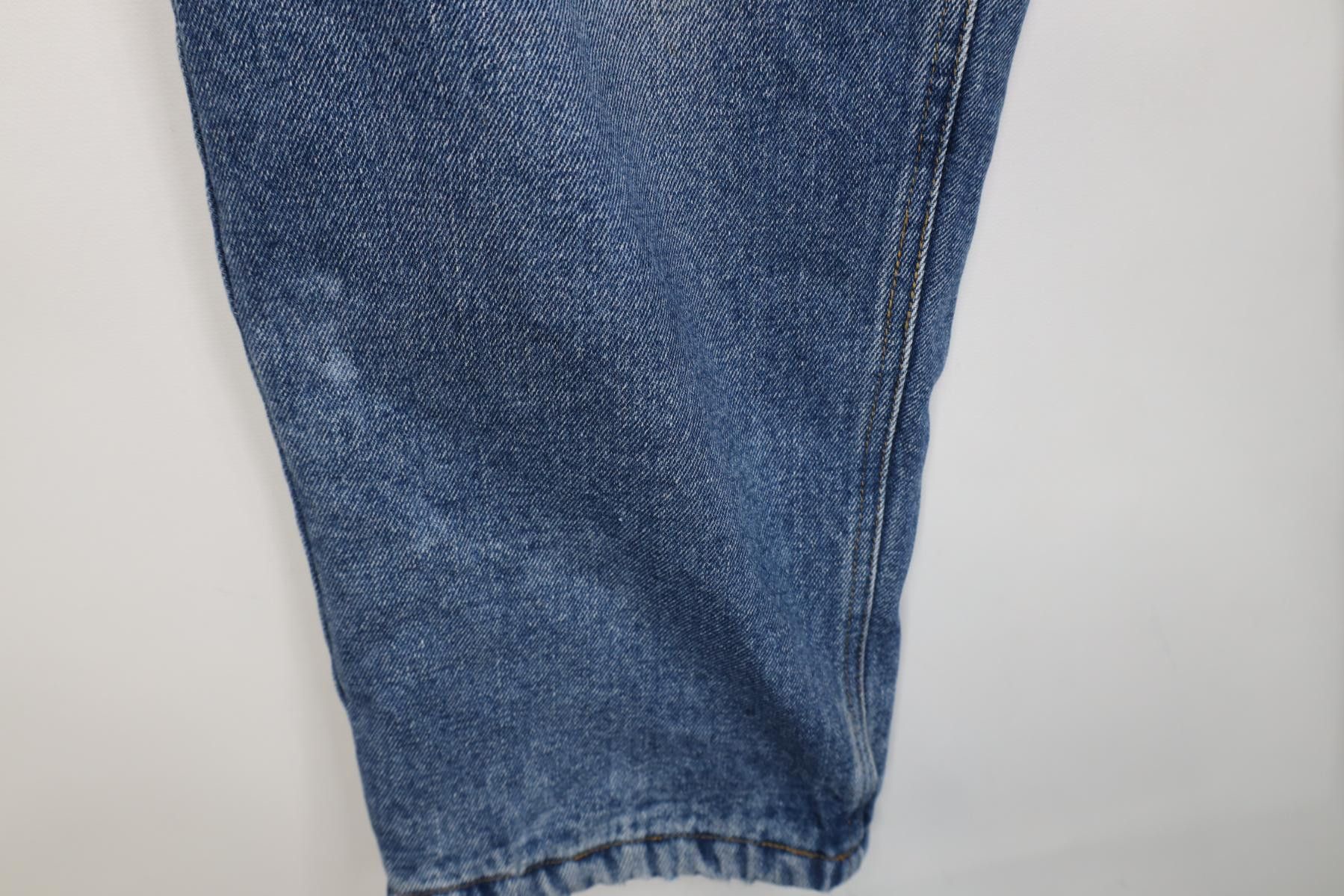 Cabelas Vintage 90s Cabelas Heavyweight Fleece Lined Denim Jeans Size US 32 / EU 48 - 6 Thumbnail