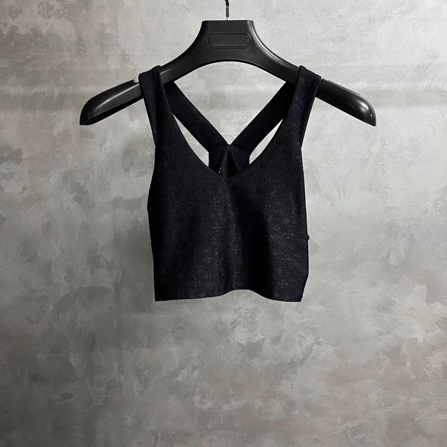 Chrome Hearts Chrome Hearts Black Tennis Jacquard Tank Top XS Size XS / US 0-2 / IT 36-38 - 1 Thumbnail