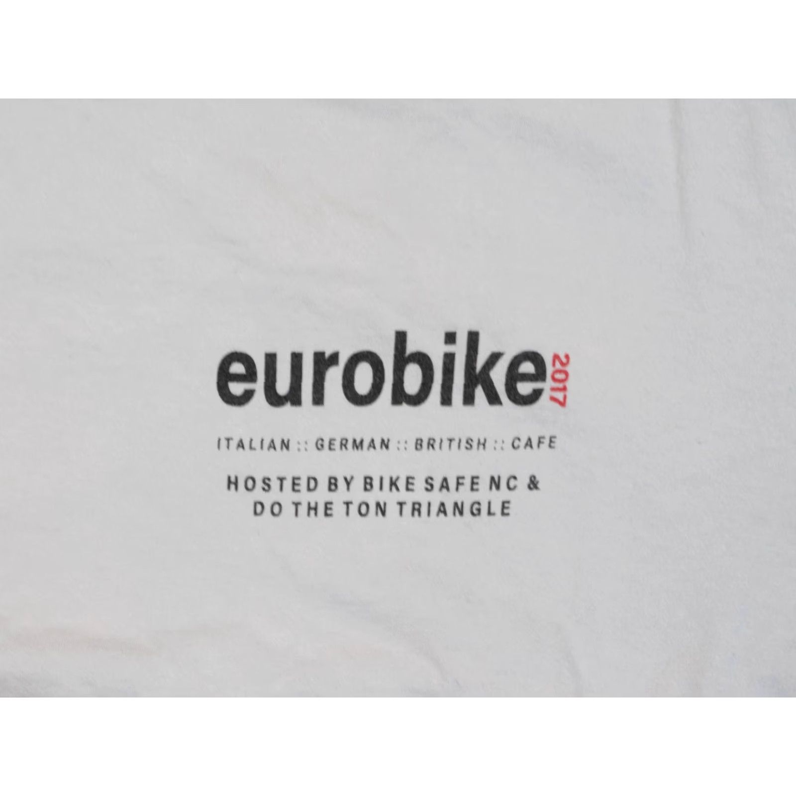 Anvil EuroBike BMW T-Shirt Men XL Grey Biker Rally 23x29 Short Sleeve Crew Neck Logo Cotton Anvil Regular Vintage: No (adjusted as per structure) Size US XL / EU 56 / 4 - 5 Thumbnail