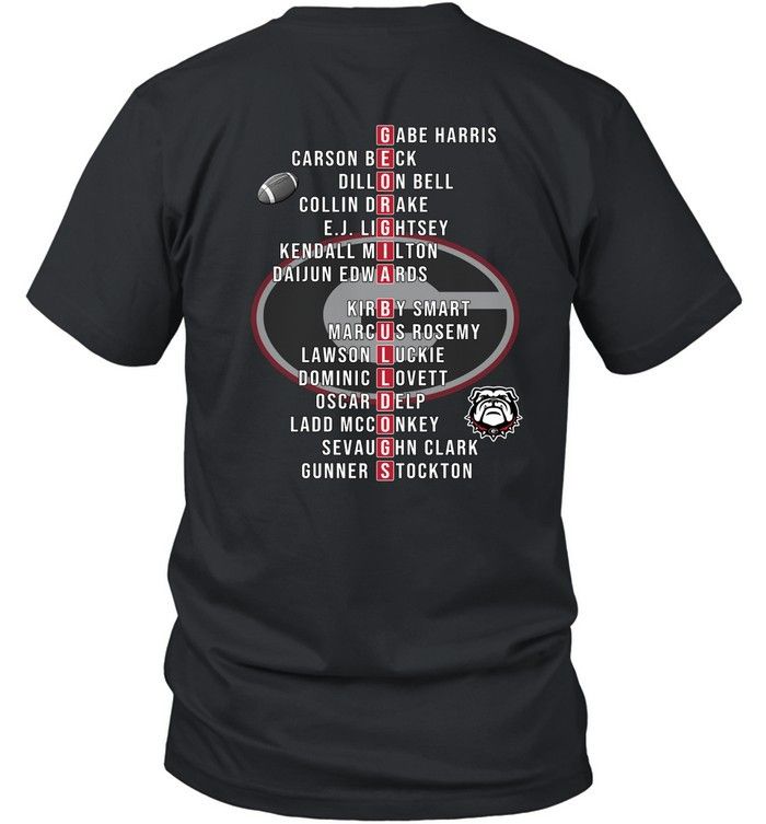 Designer 2 Sided Bulldogs 2023 Orange Bowl Champs-Unisex T-Shirt Size M / US 6-8 / IT 42-44 - 2 Thumbnail