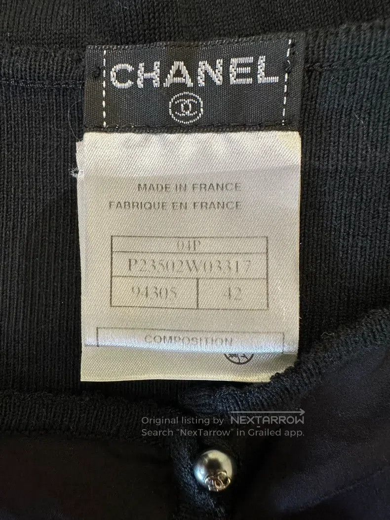 Chanel Chanel Black bow stitching strap Size M / US 6-8 / IT 42-44 - 5 Thumbnail