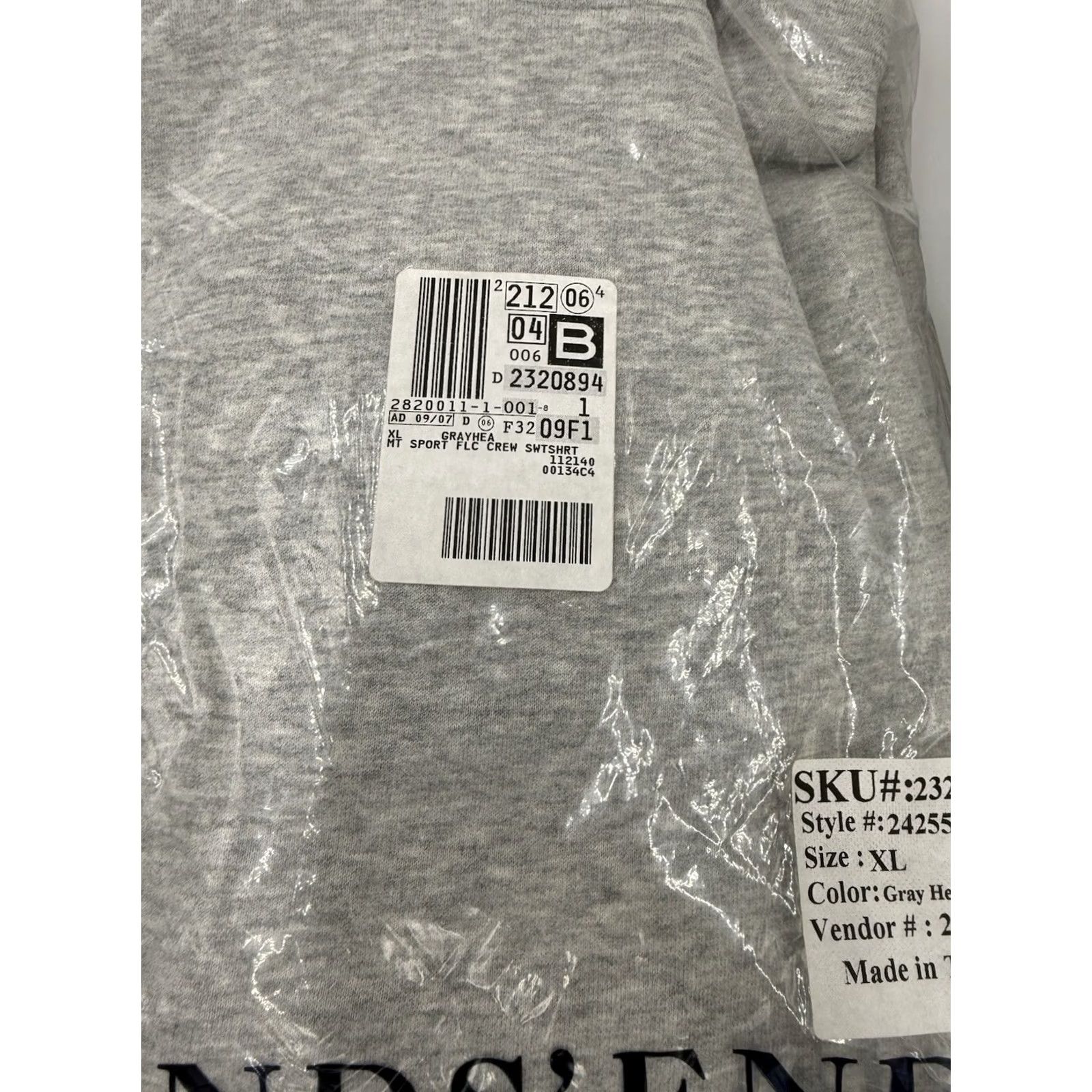 Lands' End Lands' End Sweatshirt Set Gray XL Men New Sweatpants Included Pullover Size XL Regular No Packaging (if adhering to rule: keep original words) Size US XL / EU 56 / 4 - 3 Thumbnail