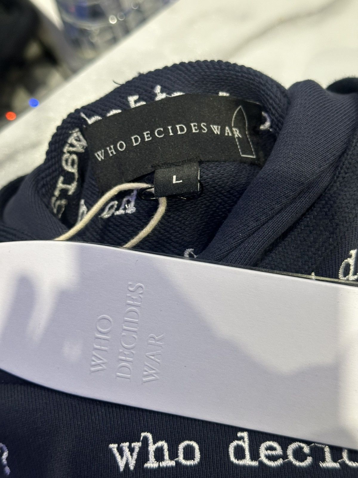 Who Decides War Who Decides War "WDW Scripture" Hoodie Size US L / EU 52-54 / 3 - 2 Thumbnail