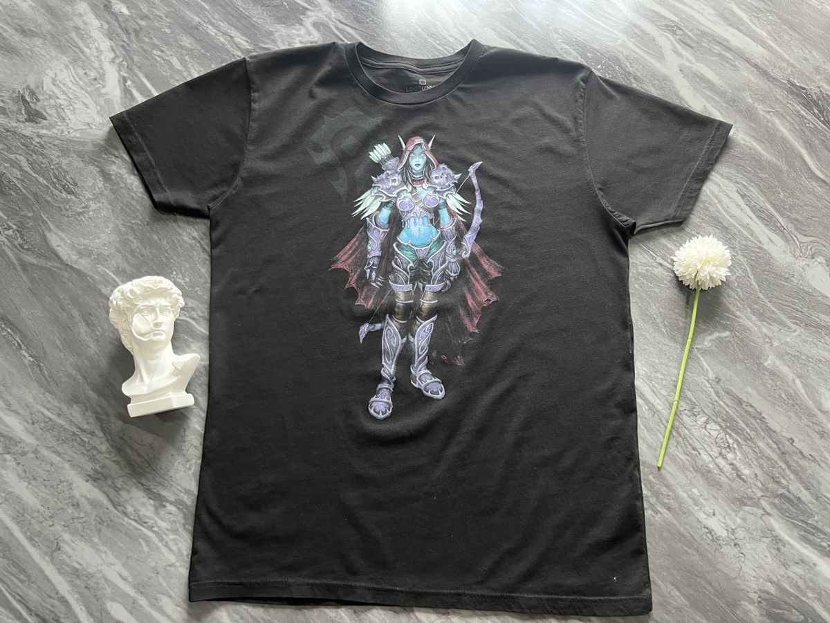 Anime × The Game World Of Warcraft : Sylvanas Windrunner Drow Ranger Dota 2 Size US L / EU 52-54 / 3 - 2 Thumbnail