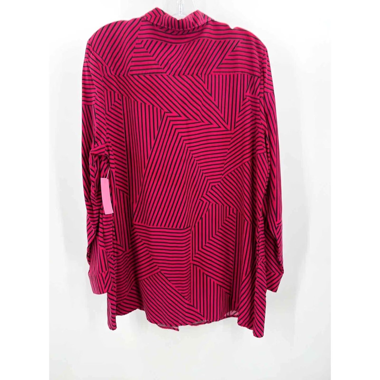 Vintage Chico's Pink Button Down Shirt 2/Large Regular Womens (Pre-Owned) Size XS / US 0-2 / IT 36-38 - 3 Thumbnail