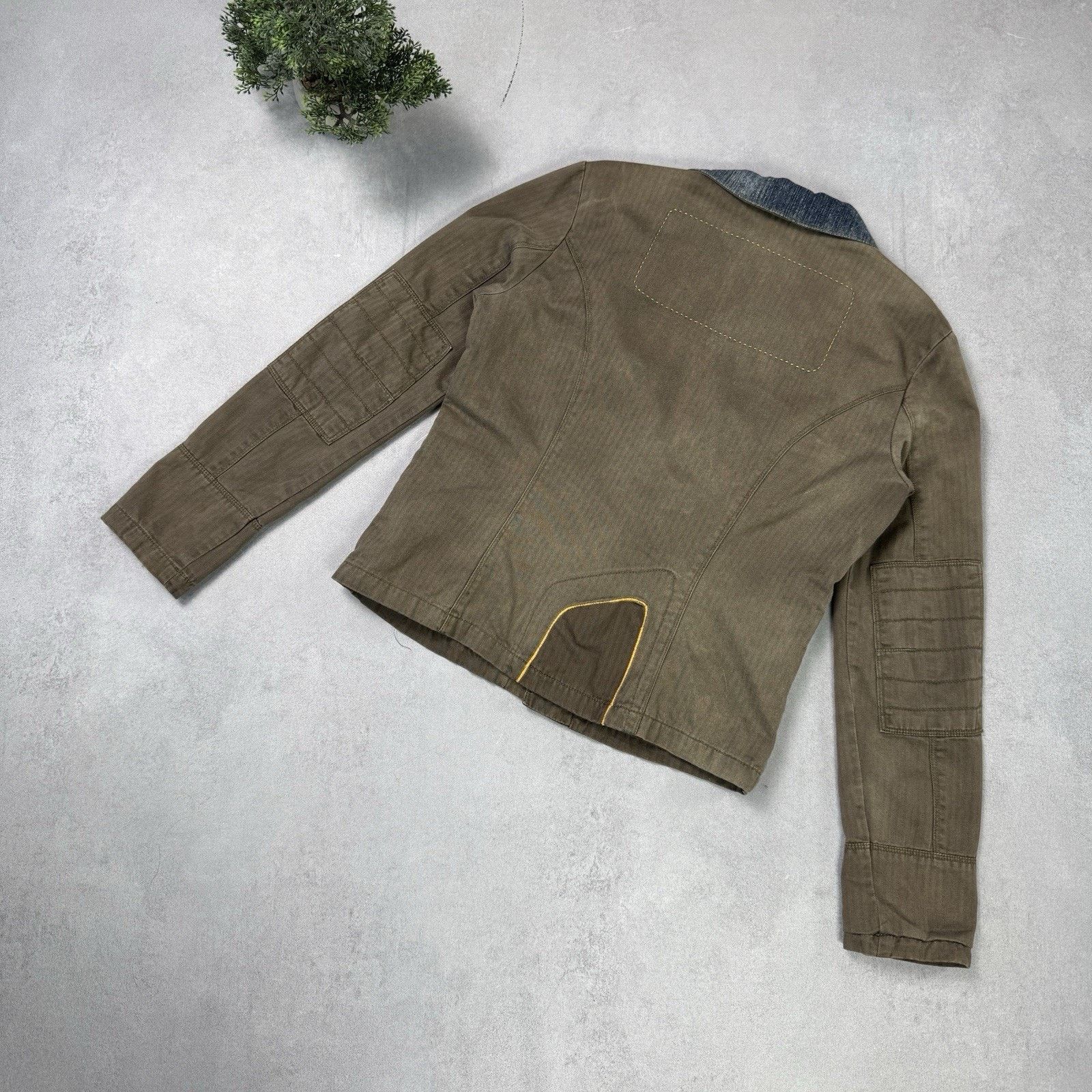 Diesel Vintage Diesel Avant Garde Faded Jacket Blazer Coat Size L Size L / US 10 / IT 46 - 14 Thumbnail