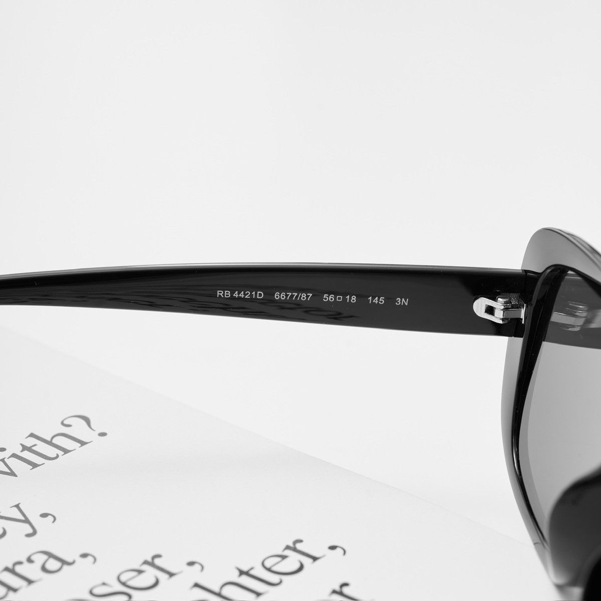 RayBan RAYBAN 0RB4421D 667787 SUNGLASSES Size ONE SIZE - 5 Thumbnail
