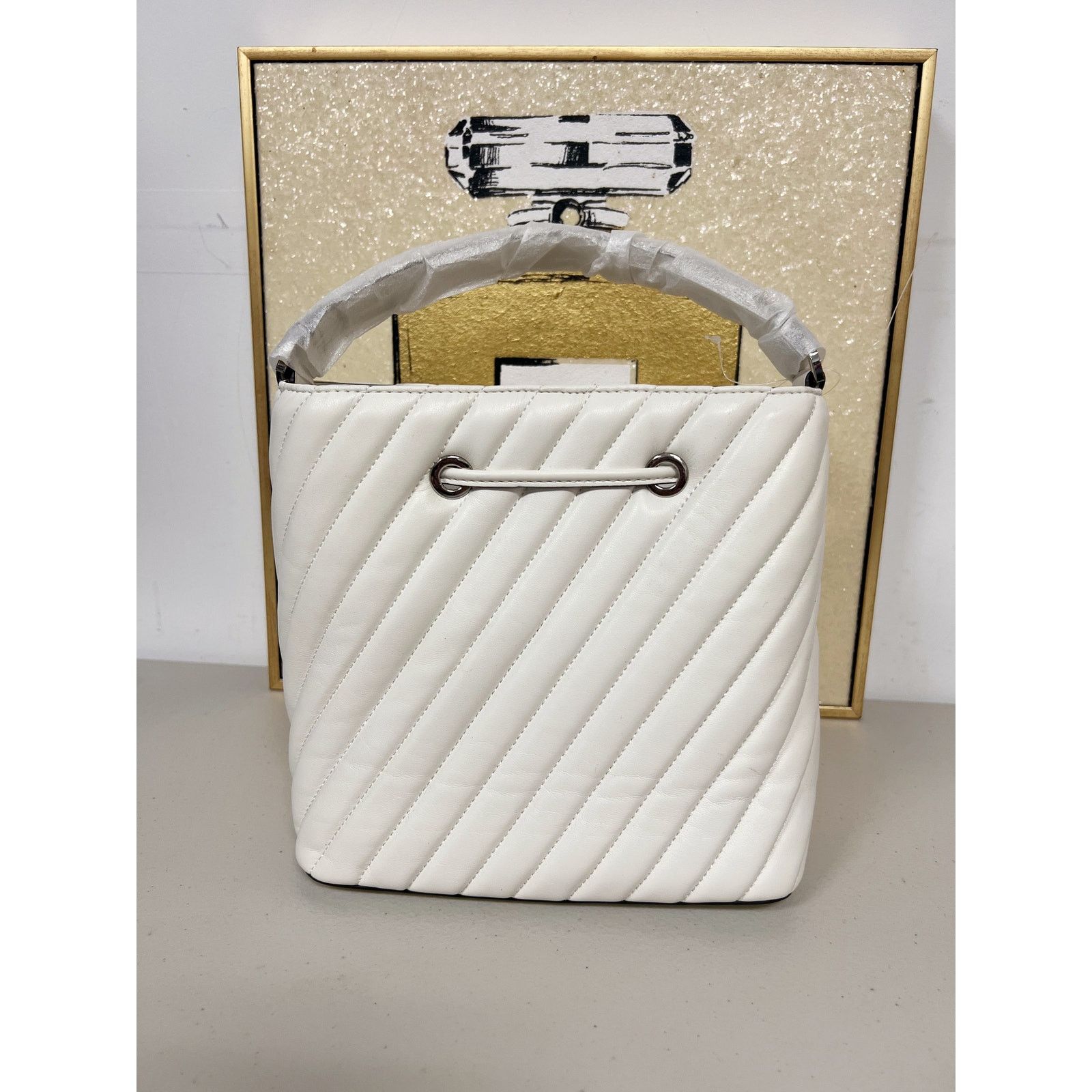 Michael Kors Michael Kors 35FOSU2M8U Suri Medium Bucket Crossbody Quilted Size ONE SIZE - 2 Thumbnail
