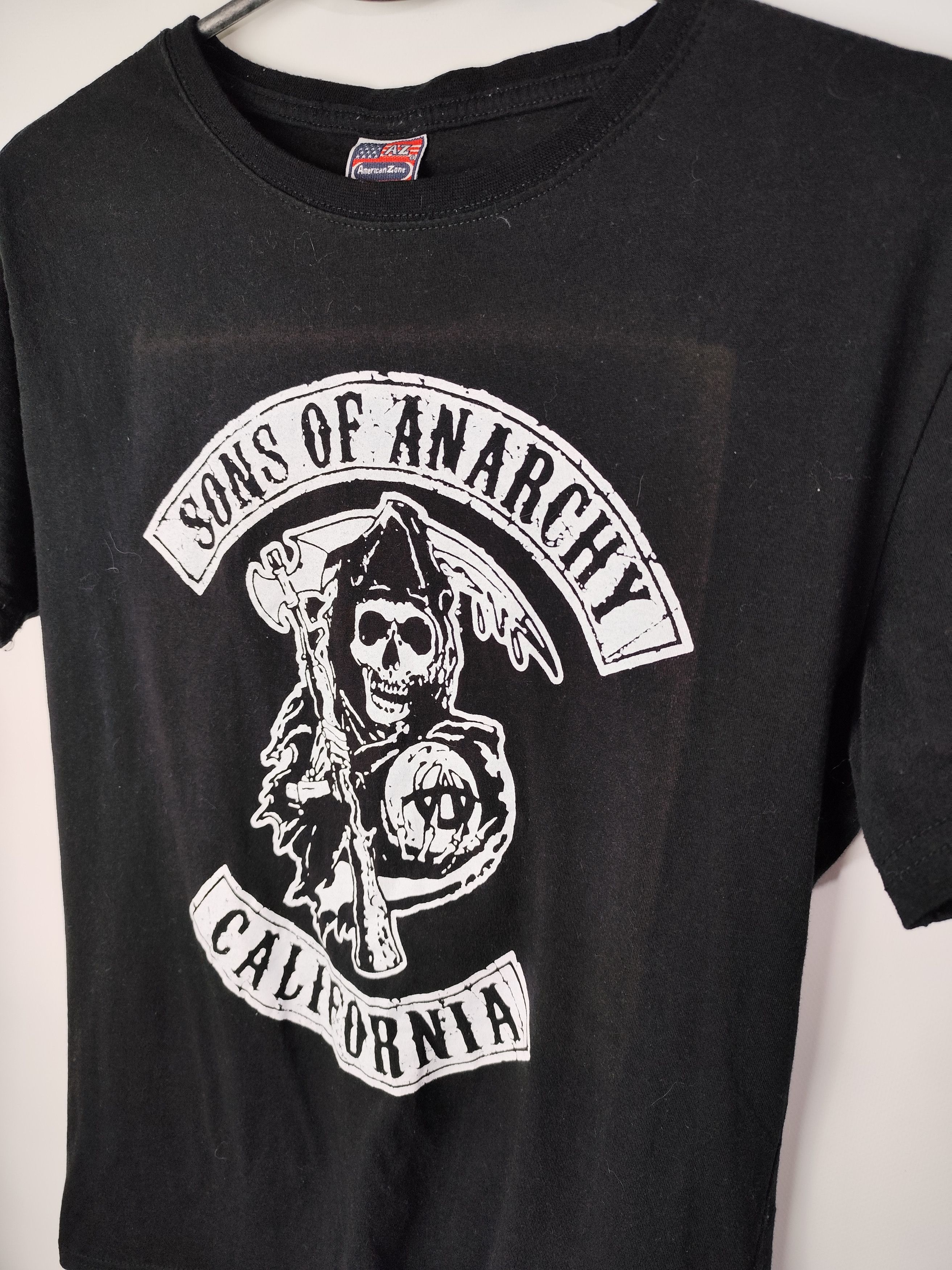 Band Tees Rare y2k SONS OF ANARCHY SAMCRO VINTAGE BIKER TEE Size US M / EU 48-50 / 2 - 3 Thumbnail