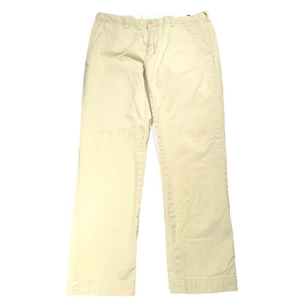 Polo Ralph Lauren Polo Ralph Lauren Pants Mens 35x31 Brown Classic Fit Flat Front Chino Size US S / EU 44-46 / 1 - 2 Thumbnail
