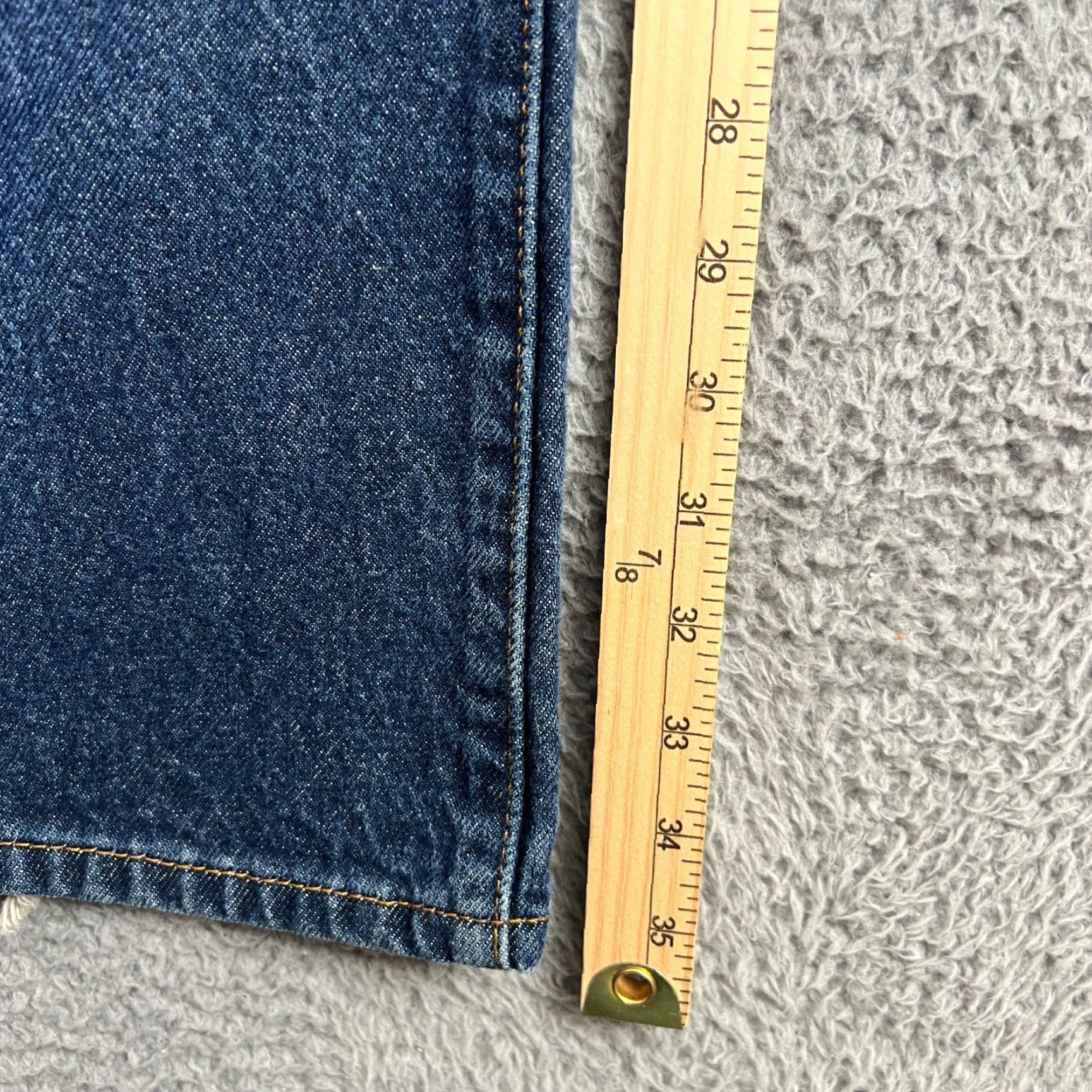 Levi's VINTAGE Levi's 517 Jeans Men 38x34 Bootcut Cotton Denim Pants Dark Wash Size US 38 / EU 54 - 3 Thumbnail
