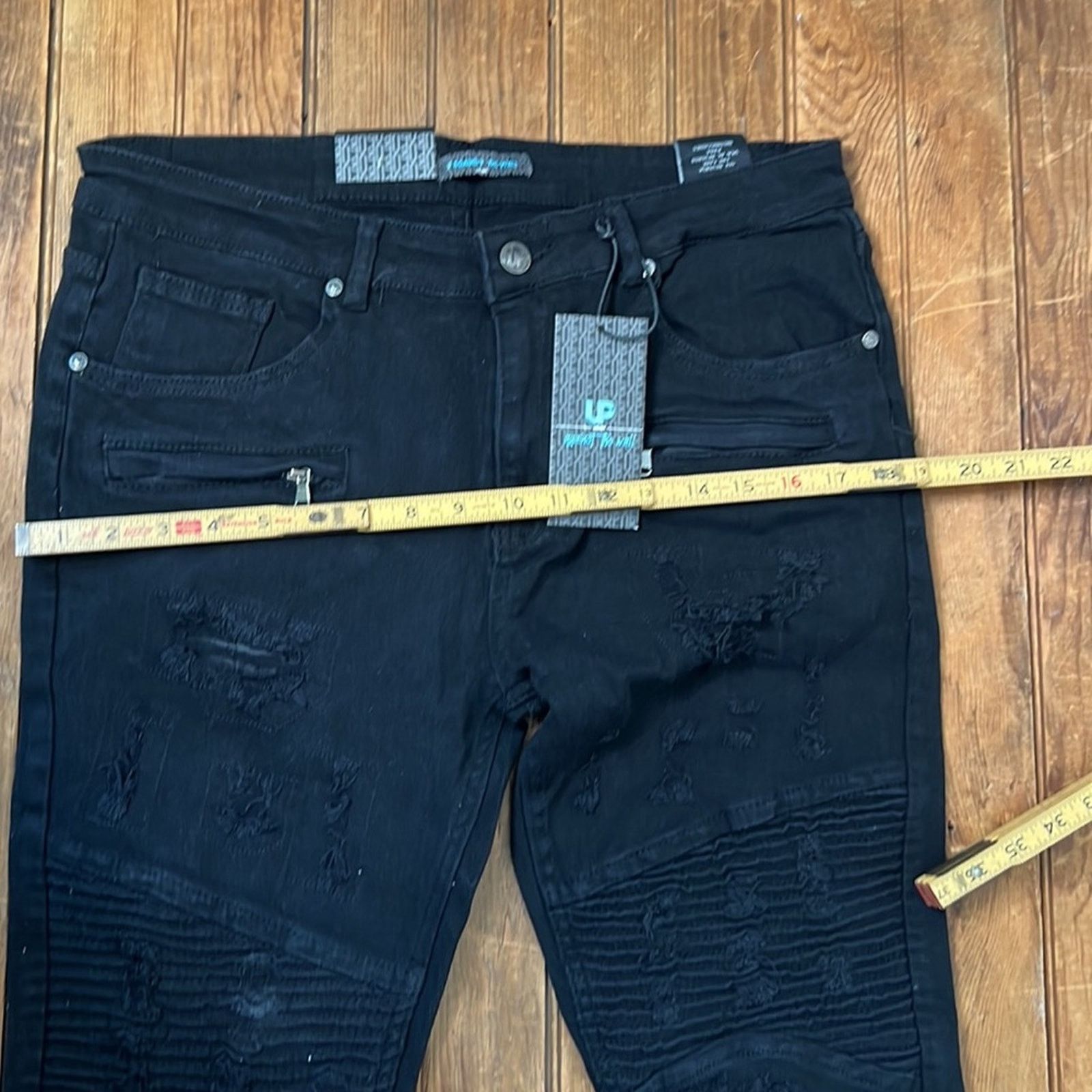 Other Mens Up Against the Wall black skinny jeans size 34 New Size US 34 / EU 50 - 6 Thumbnail