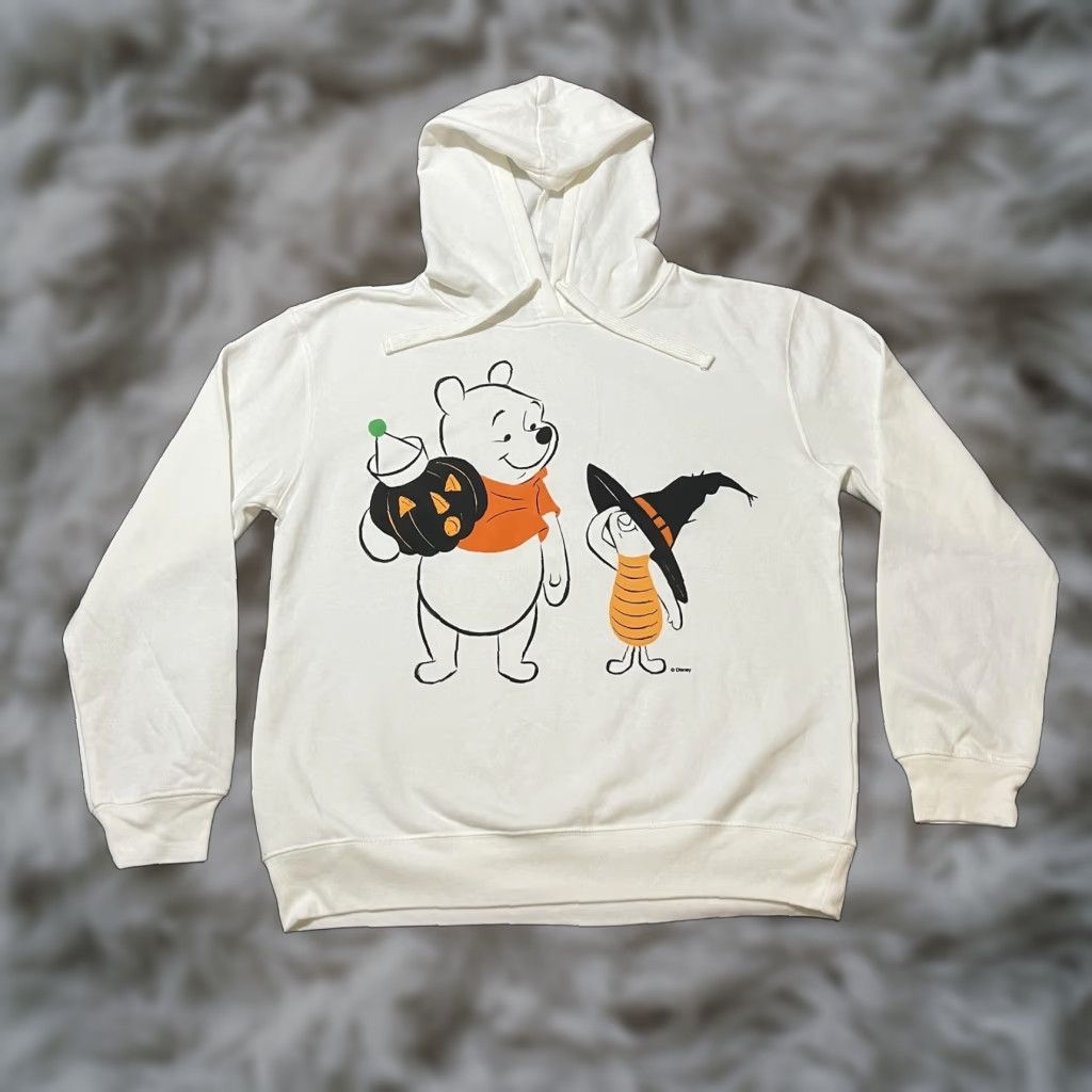 Disney Hoodie Winnie The Pooh Halloween Piglet 90s Freeze Men