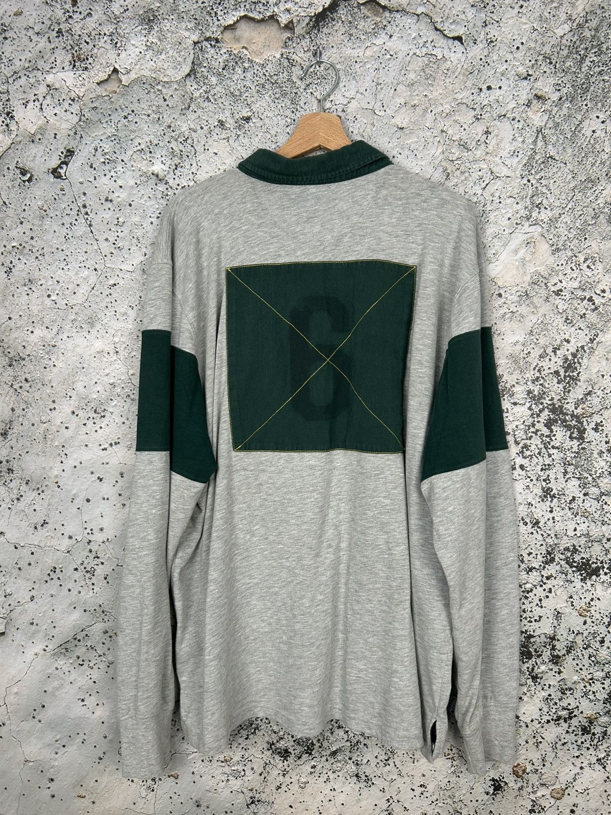 Asics Vintage Asics Rugby Sout Africa Jersey Sportswear Oversized Size US XXL / EU 58 / 5 - 4 Thumbnail