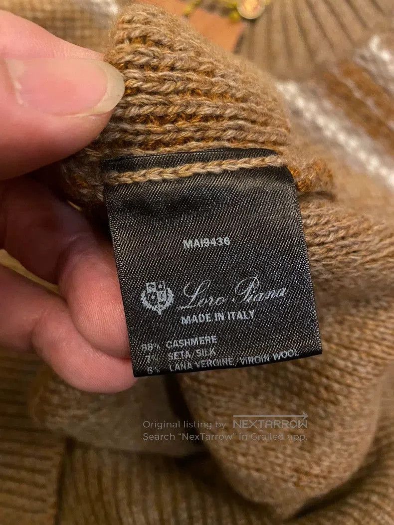 Loro Piana LoroPiana 23AW Heavy Cashmere Sweater. Size US M / EU 48-50 / 2 - 4 Thumbnail
