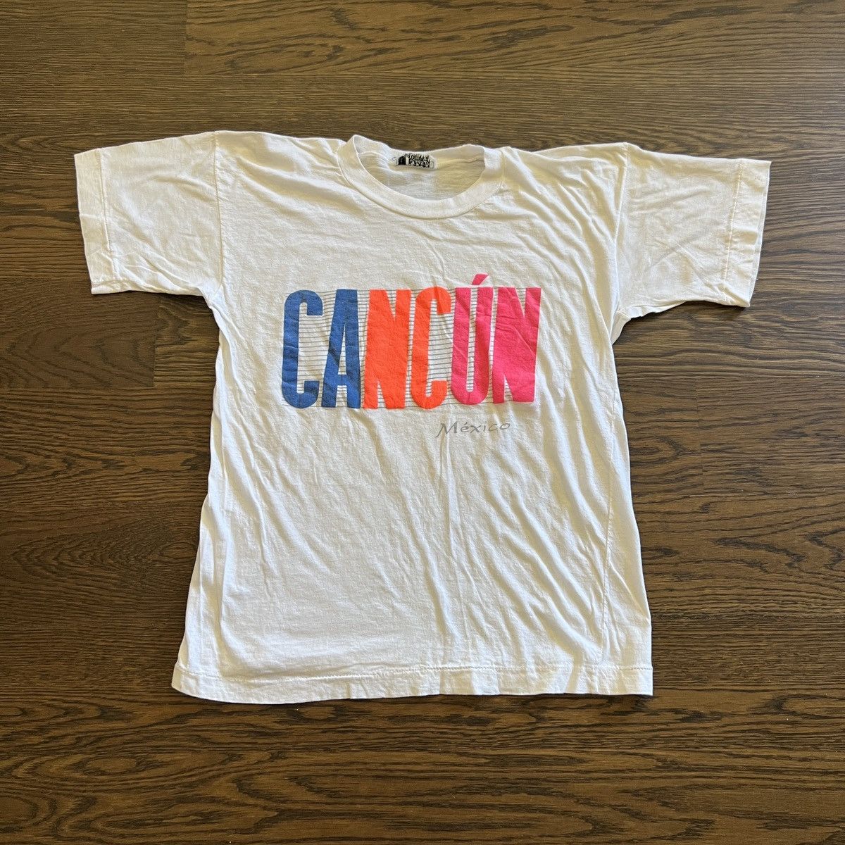 Vintage Vintage Cancun Mexico tourist single stitch shirt Size US M / EU 48-50 / 2 - 1 Thumbnail