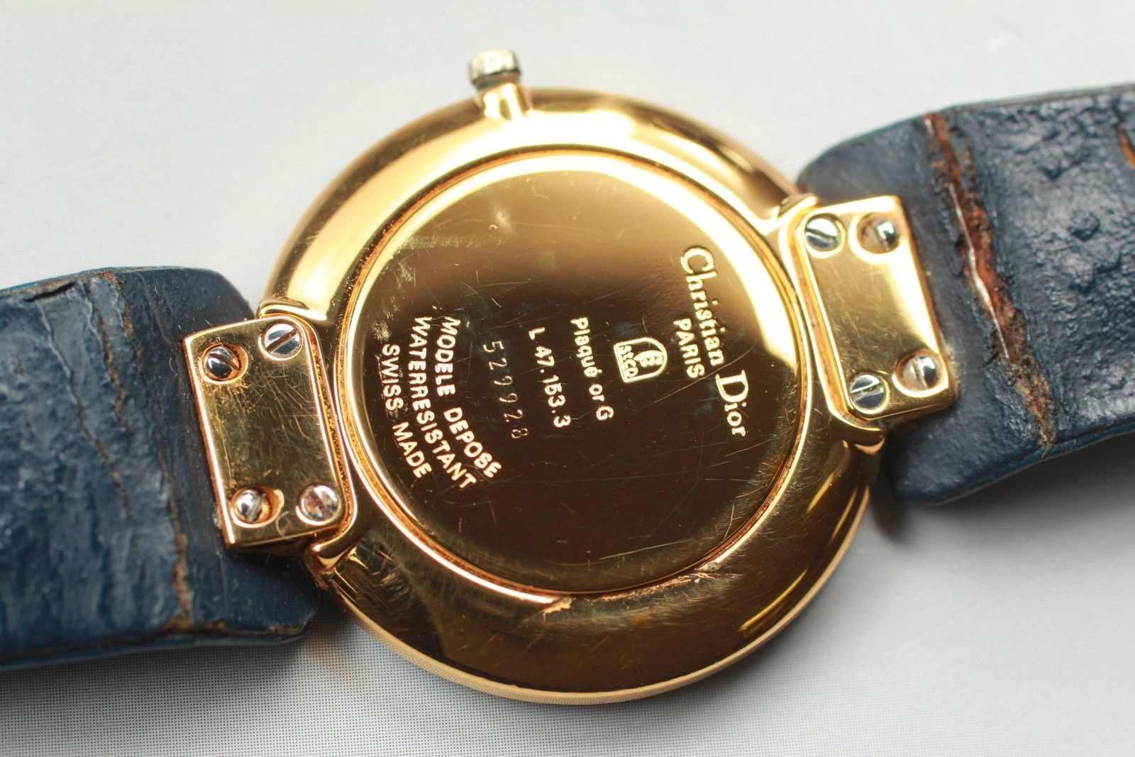 Dior Christian Dior Bagheera L47.153.3 Blue Dial Ladies Watch Size ONE SIZE - 7 Thumbnail