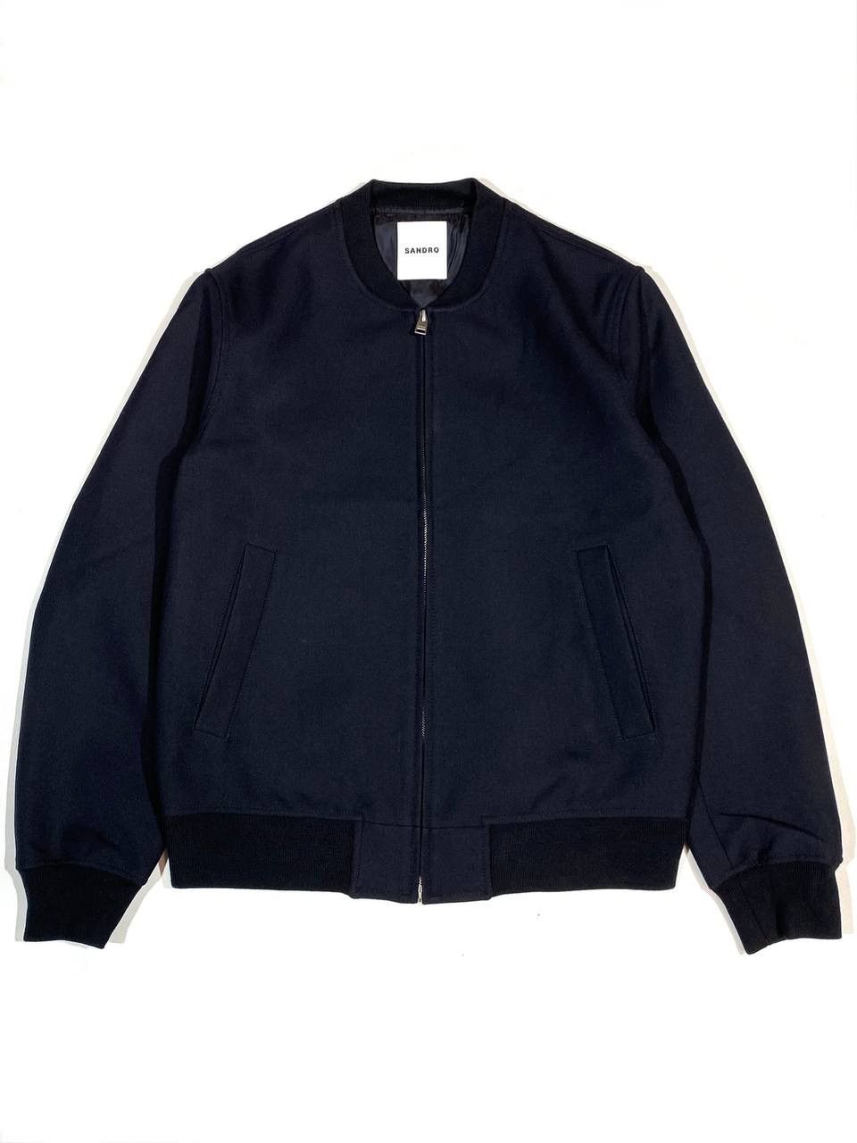 Sandro Sandro Paris Men Bomber Jacket Size US M / EU 48-50 / 2 - 2 Thumbnail
