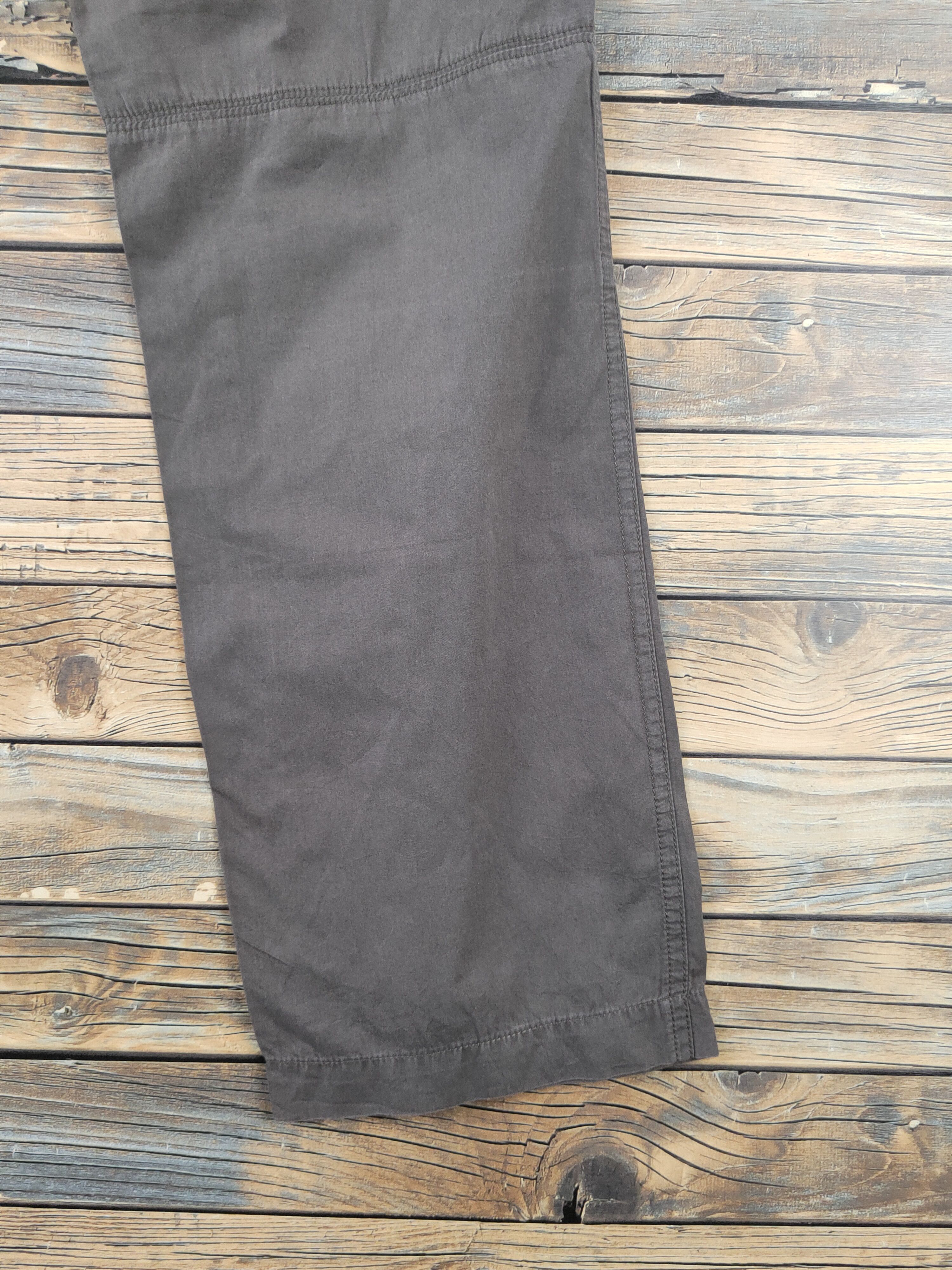 Japanese Brand D Daily News Dark Brown Multipocket Cargo Pants #W1857 Size US 30 / EU 46 - 11 Thumbnail