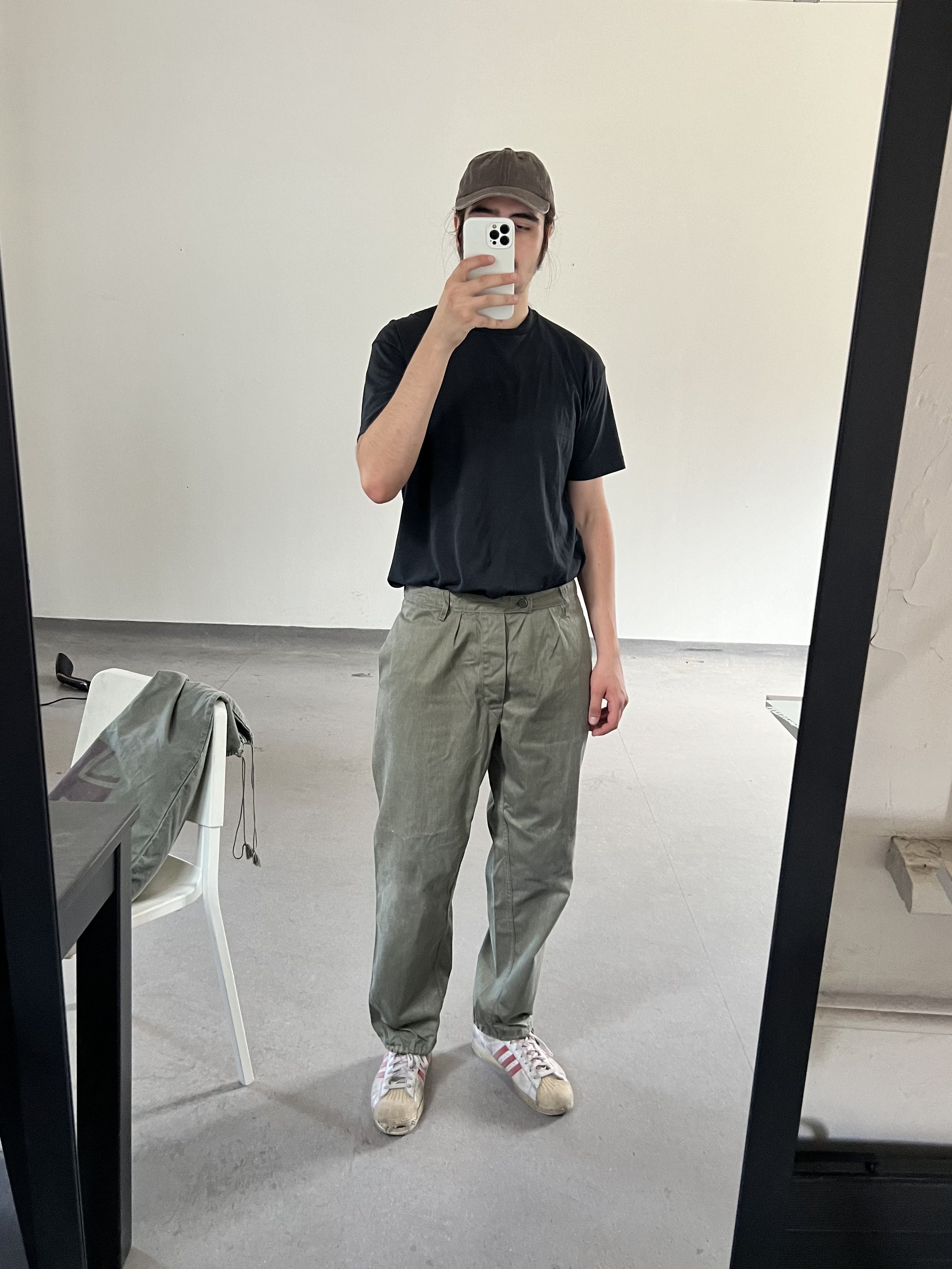 Other World War Vintage Chino Jogger Heavy Cotton Pants Size US 32 / EU 48 - 6 Thumbnail