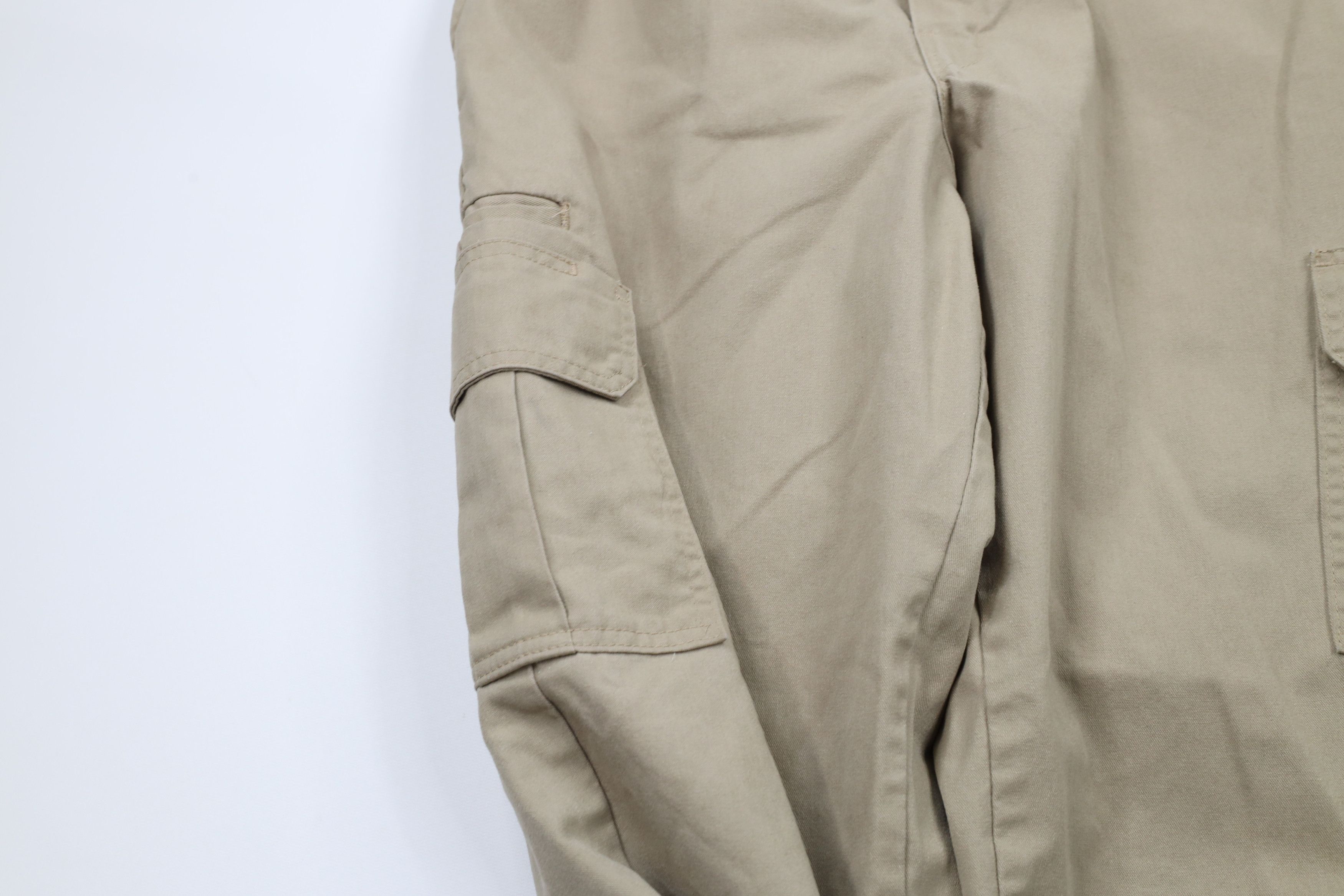 Dickies × Vintage Vintage Dickies Straight Leg Dungaree Cargo Pants Beige Size US 34 / EU 50 - 8 Thumbnail