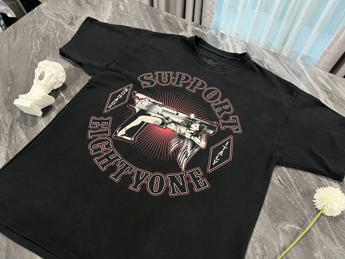 City Streets 81 Street : Support Eighty One Afraid Of Nothing Size US XXL / EU 58 / 5 - 1 Thumbnail