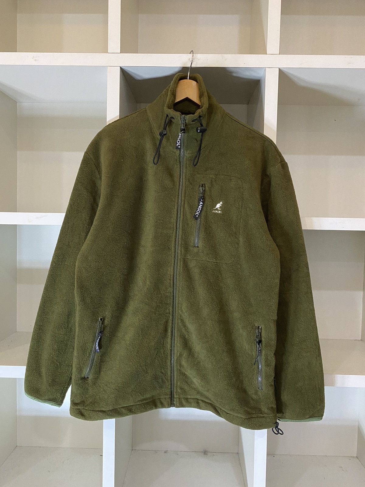 Kangol Kangol England Fleece Jacket Size US L / EU 52-54 / 3 - 2 Thumbnail