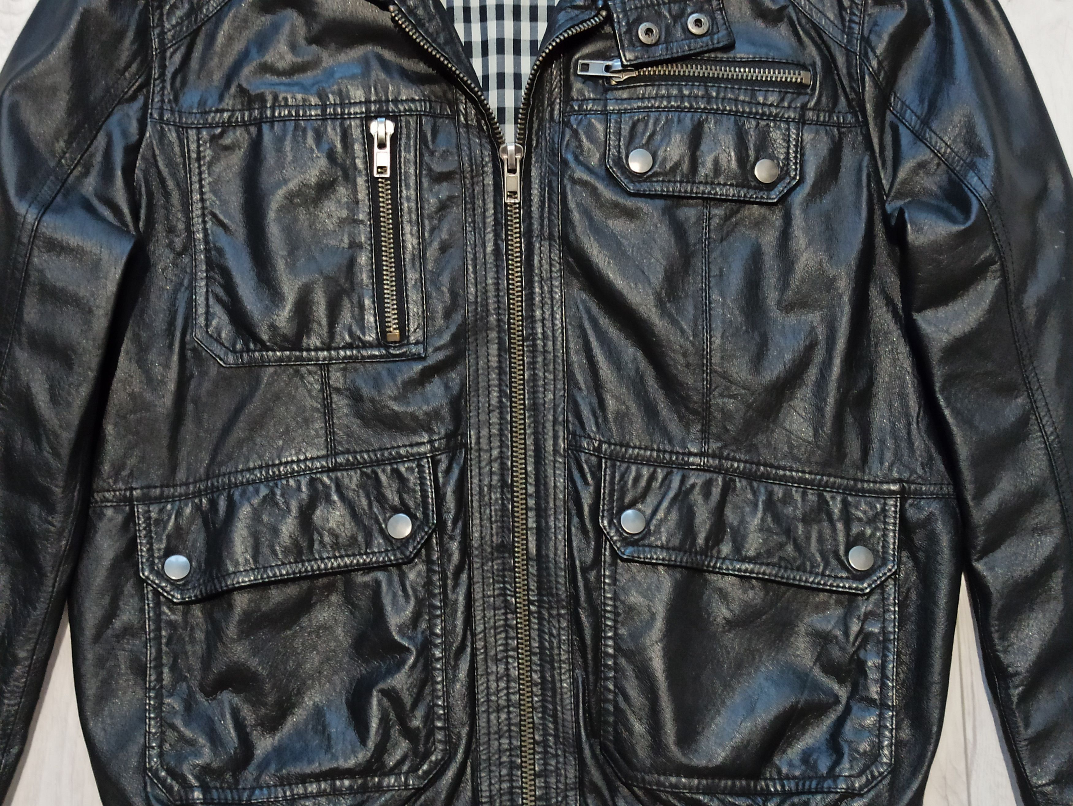 Other Montego Leather Bomber Jacket Size US M / EU 48-50 / 2 - 2 Thumbnail