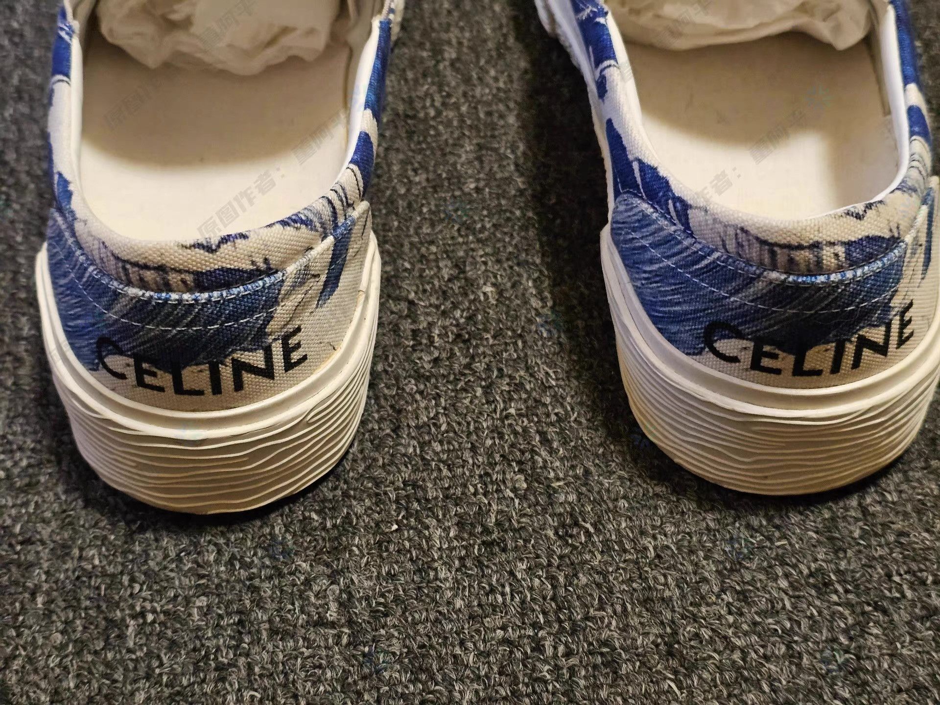 Celine CELINE slip-on sneakers Q4 Size US 8 / EU 41 - 3 Thumbnail