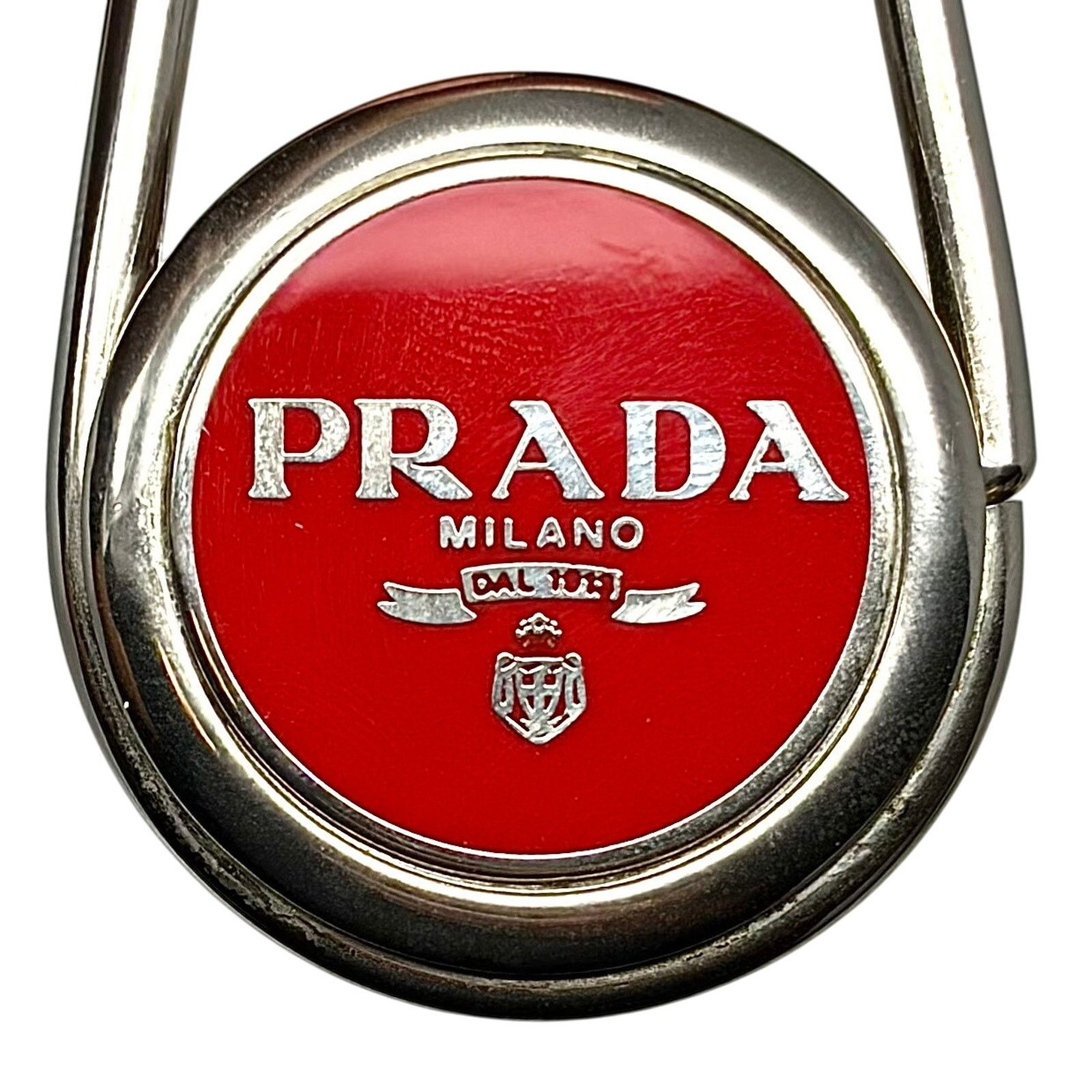 Prada Prada Vintage Metal Keyring Size ONE SIZE - 3 Thumbnail