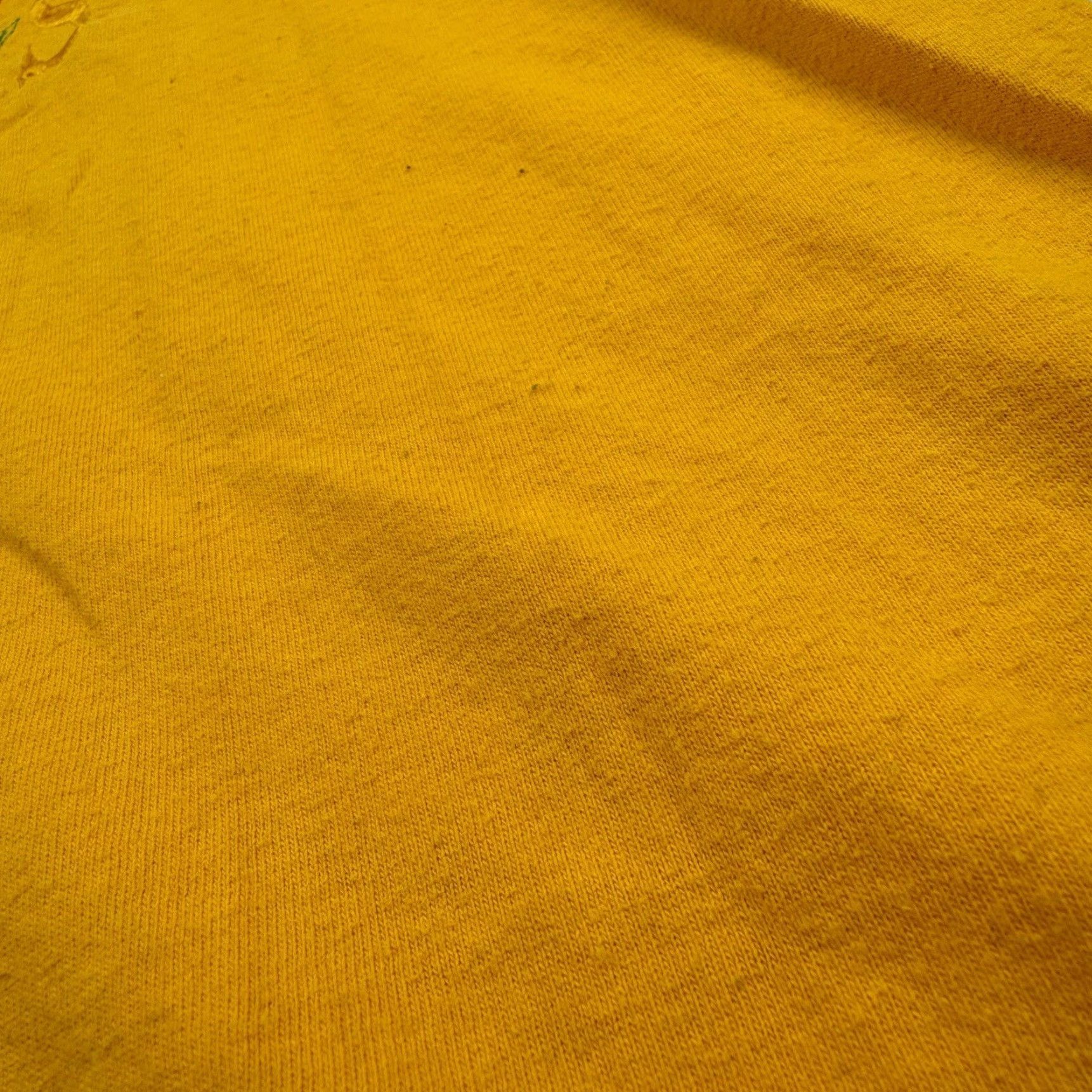 Fruit Of The Loom VINTAGE Fruit of the Loom Tropical Shirt Adult Large Yellow Y2K Embroidery Mens Size US L / EU 52-54 / 3 - 4 Thumbnail