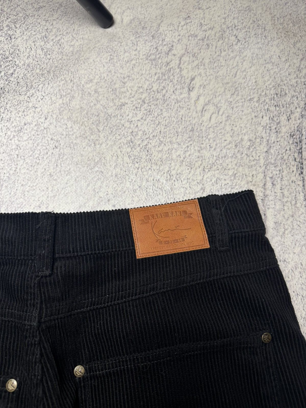 Karl Kani Vintage Karl Kani Velour Pants Rap Jeans Y2K Size US 32 / EU 48 - 8 Thumbnail