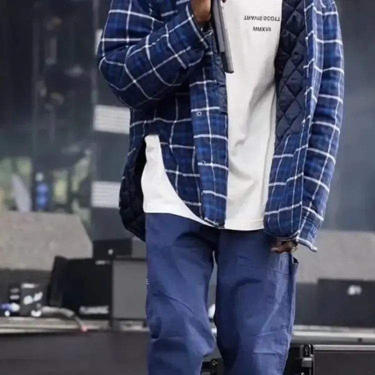 Other Sz FR38 Balenciaga 17AW Padded Flannel Shirt-2507 Size US L / EU 52-54 / 3 - 5 Thumbnail