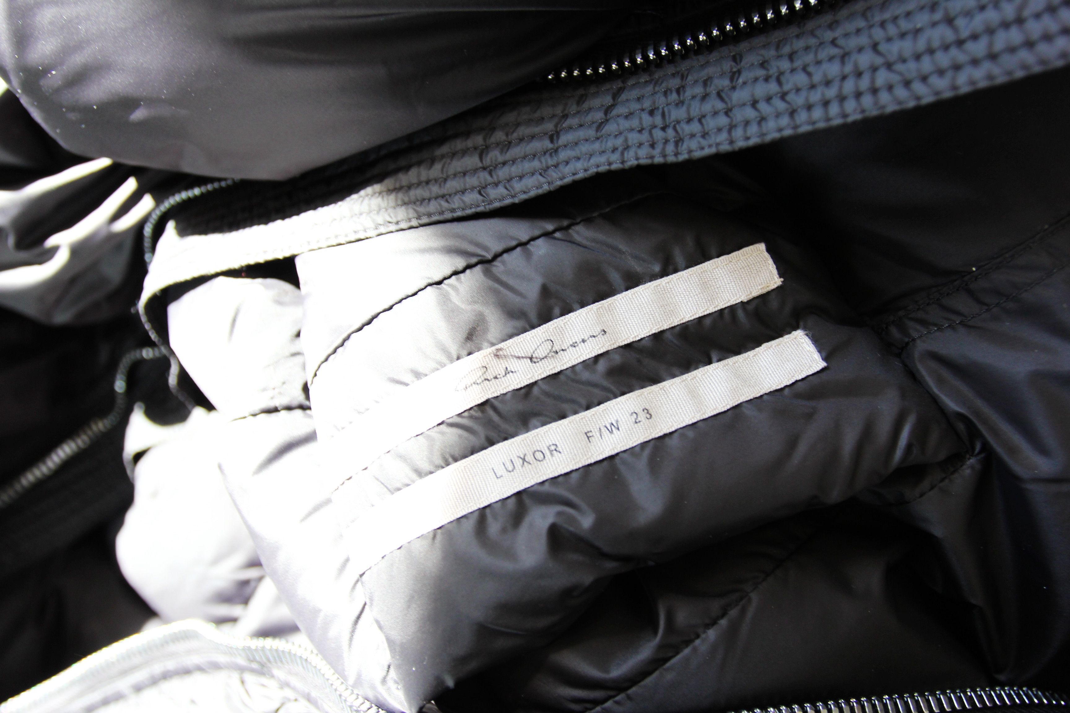 Rick Owens BNWT AW23 RICK OWENS "LUXOR" MOUNTAIN JKT COAT 52 Size US L / EU 52-54 / 3 - 9 Thumbnail