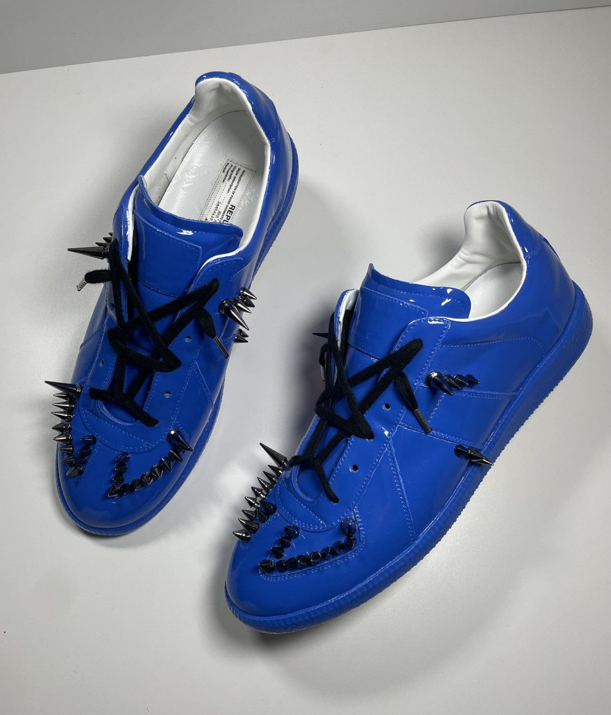 Maison Margiela 1 of 1! Maison Margiela GATs custom spiked replica Size US 11 / EU 44 - 2 Thumbnail