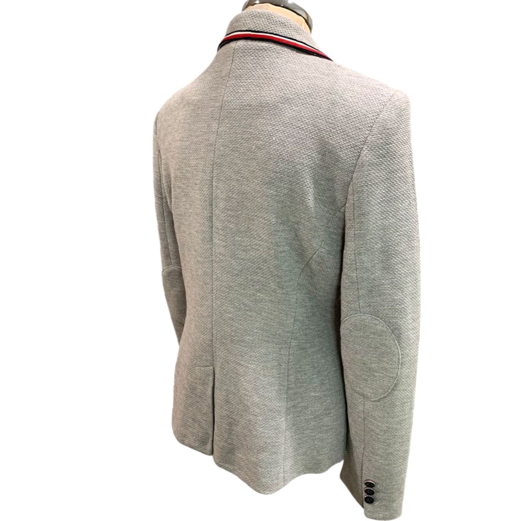 Tommy Hilfiger Tommy Hilfiger Womens Gray Knit Blazer Elbow Patches Size 10 - Blazer, Gray, Knit, Elbow Patches, Tommy Hilfiger, Women Size L / US 10 / IT 46 - 5 Thumbnail