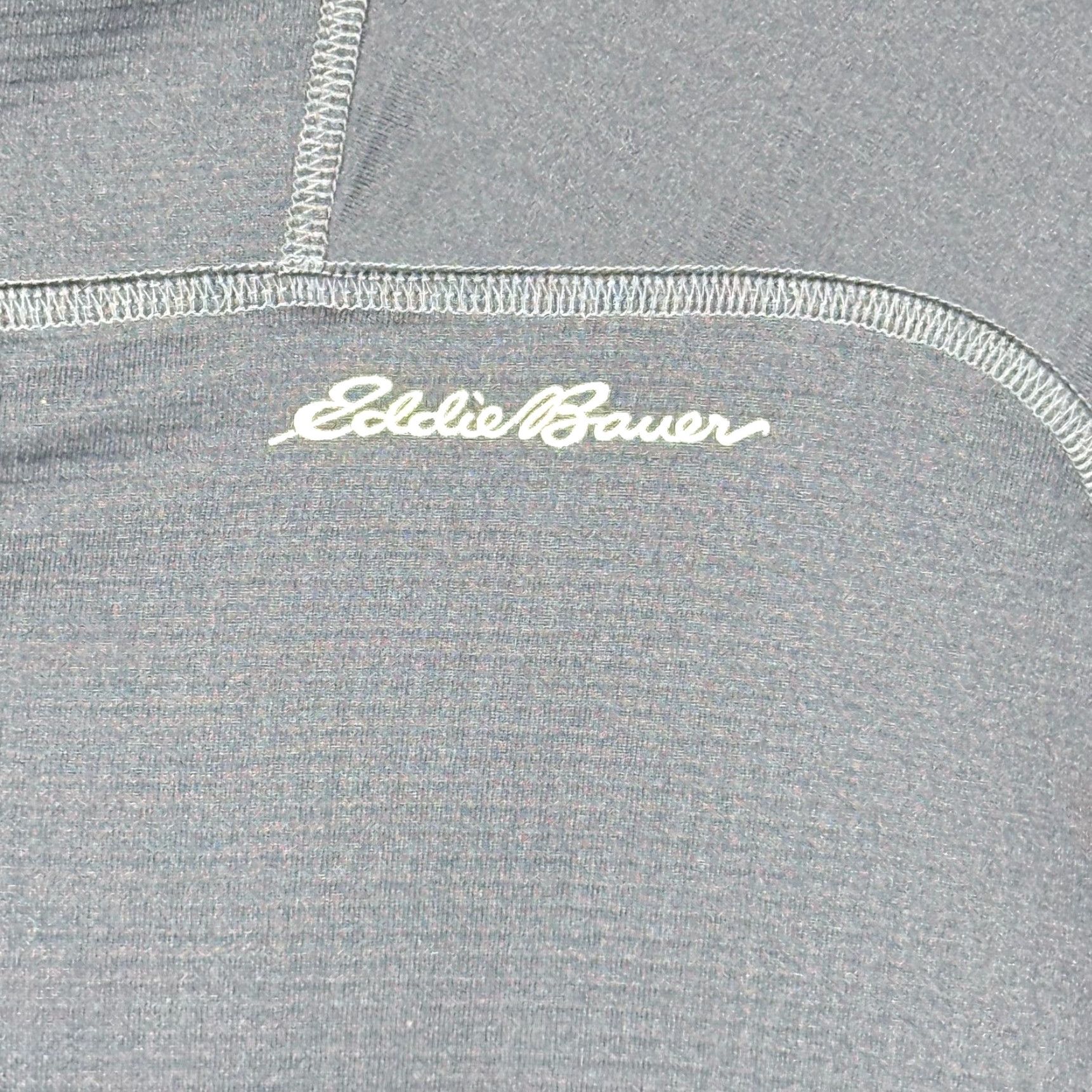Eddie Bauer Eddie Bauer High Route Grid Fleece 1/2-Zip Hoodie Gray Thumbhole Men's - Medium Hoodie Men Gray 1/2 Zip Size US M / EU 48-50 / 2 - 4 Thumbnail