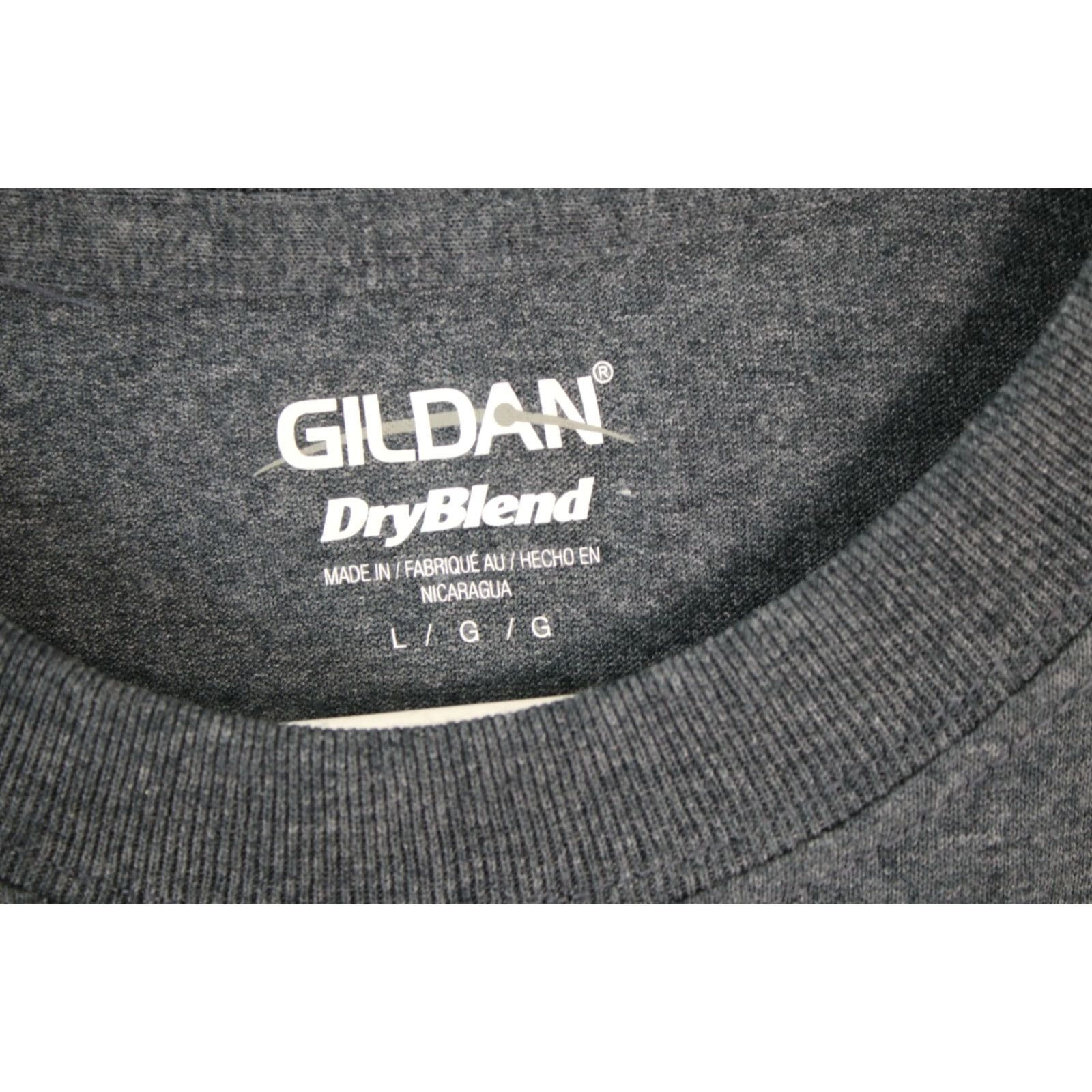 Gildan GILDAN T-Shirt Mens Gray Octane Raceway Graphic Print Crew Neck Size Large Size US L / EU 52-54 / 3 - 5 Thumbnail