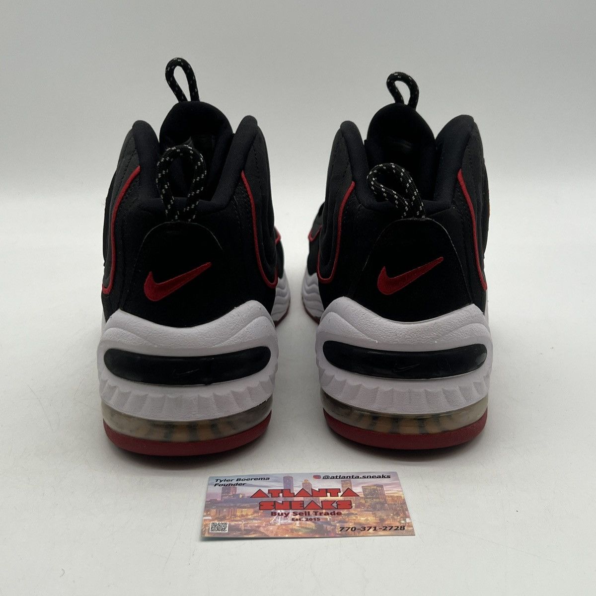Nike Air Penny 2 Miami heat Size US 12.5 / EU 45-46 - 3 Thumbnail